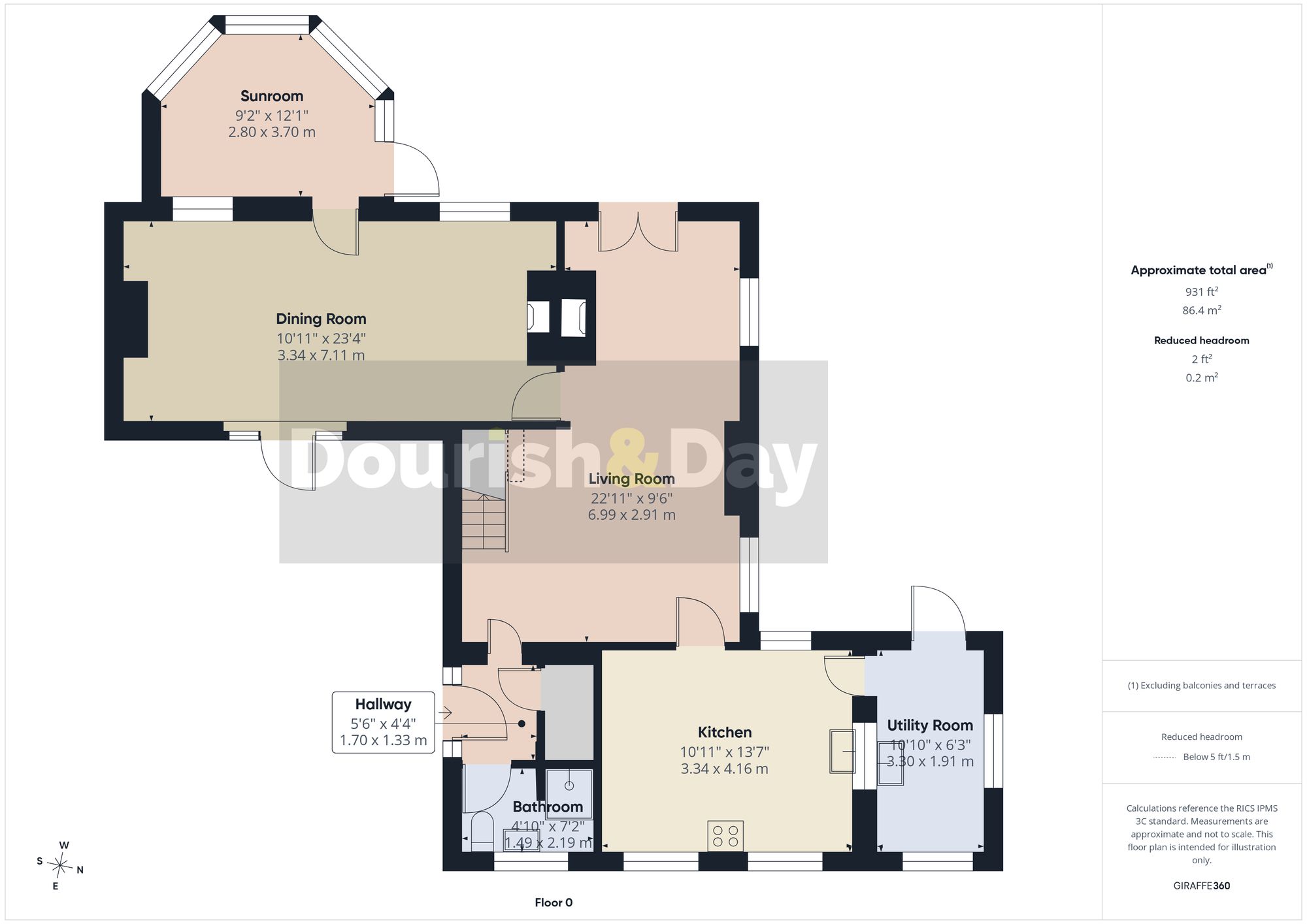 4 bed semi-detached house for sale in Top Road, Acton Trussell, ST17 - Property floorplan