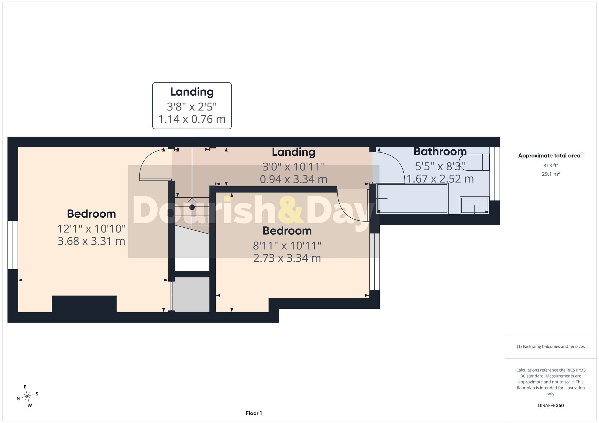 2 bed terraced house for sale in Victoria Terrace, Stafford, ST16 - Property floorplan