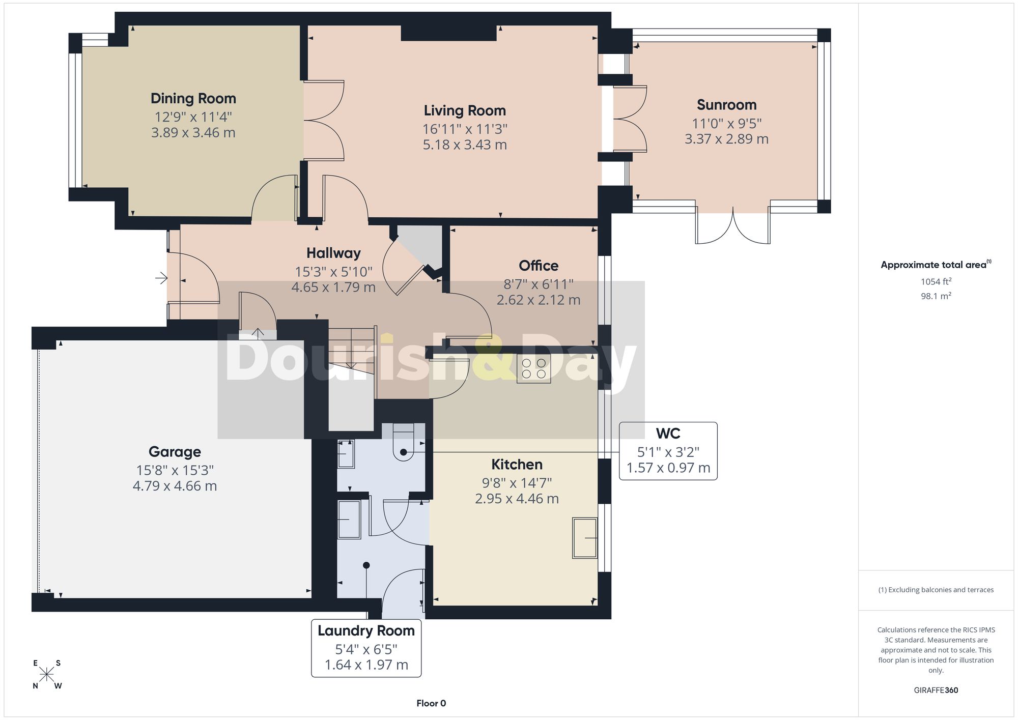5 bed detached house for sale in Grange Court, Hixon, ST18 - Property floorplan