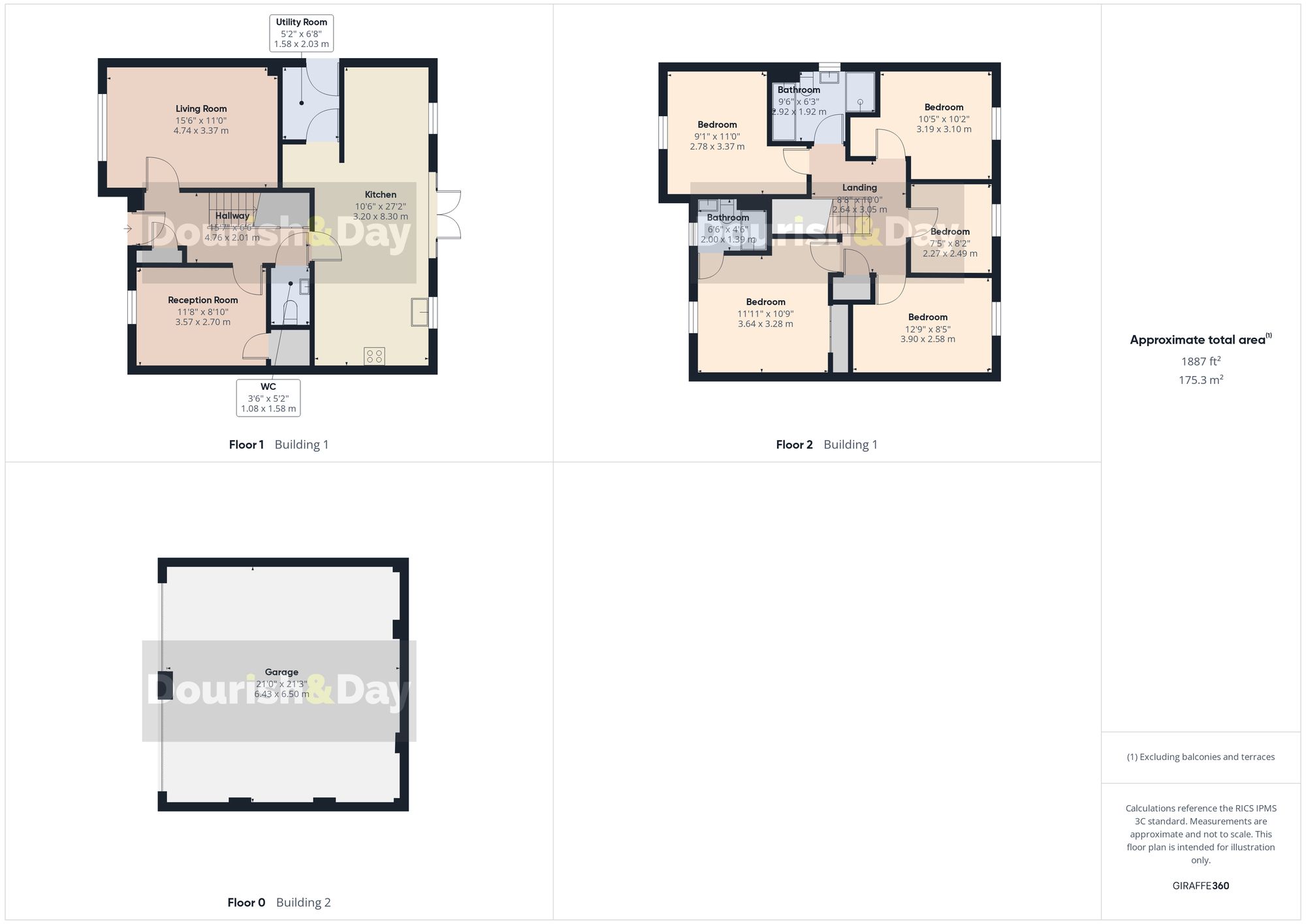 5 bed detached house for sale in Wallflower Path, Marston Grange, Stafford, ST16 - Property floorplan