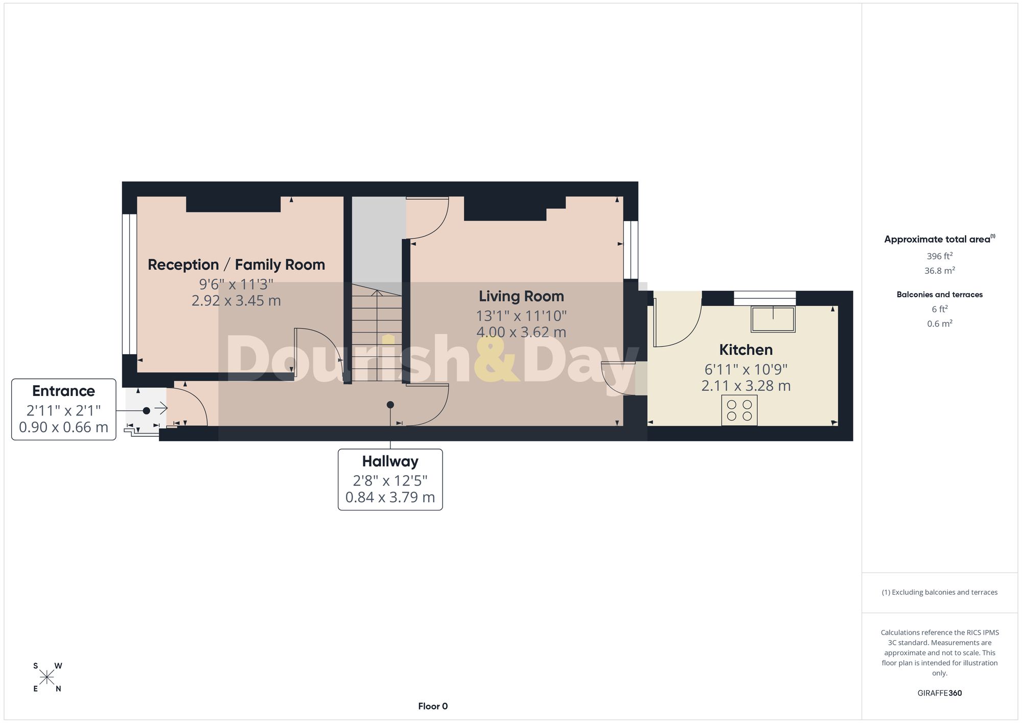 2 bed end of terrace house for sale in Liddle Street, Stoke-On-Trent, ST4 - Property floorplan