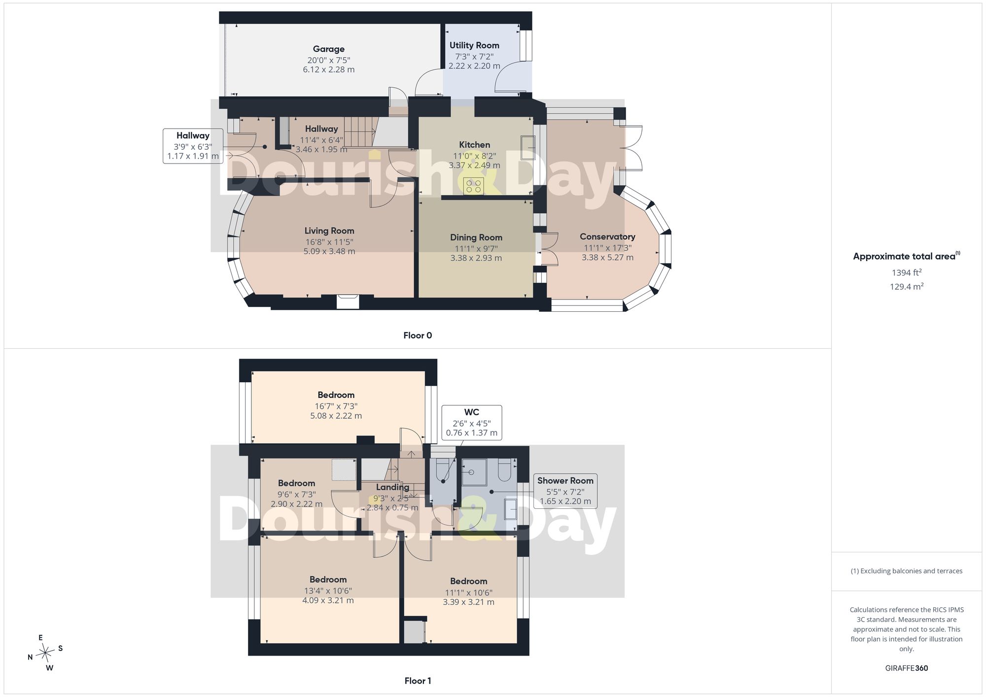 4 bed detached house for sale in Porlock Avenue, Stafford, ST17 - Property floorplan