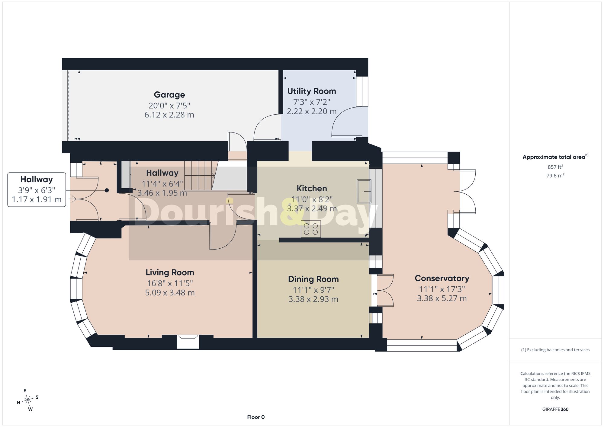 4 bed detached house for sale in Porlock Avenue, Stafford, ST17 - Property floorplan