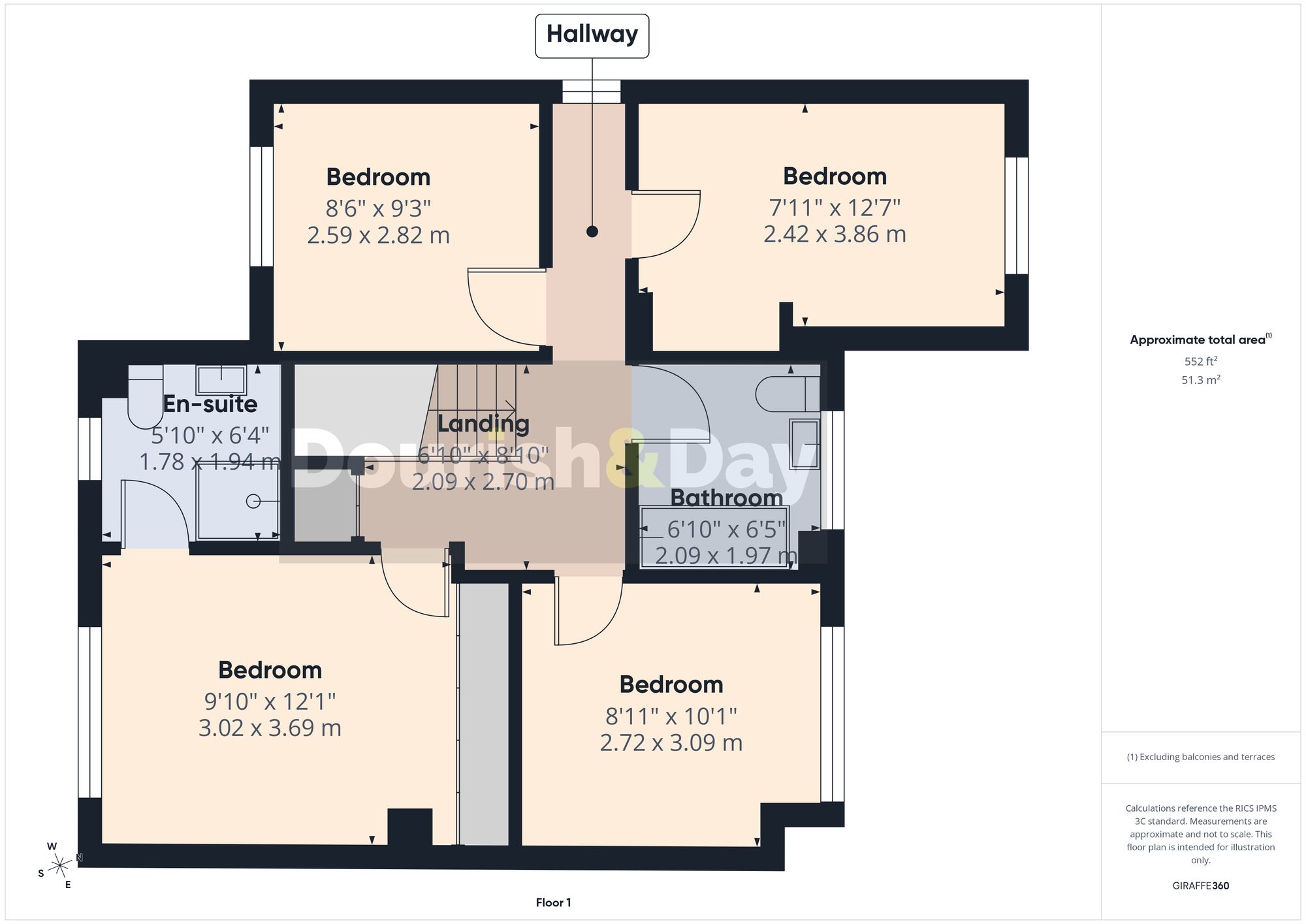 4 bed detached house for sale in Cairns Drive, Stafford, ST16 - Property floorplan