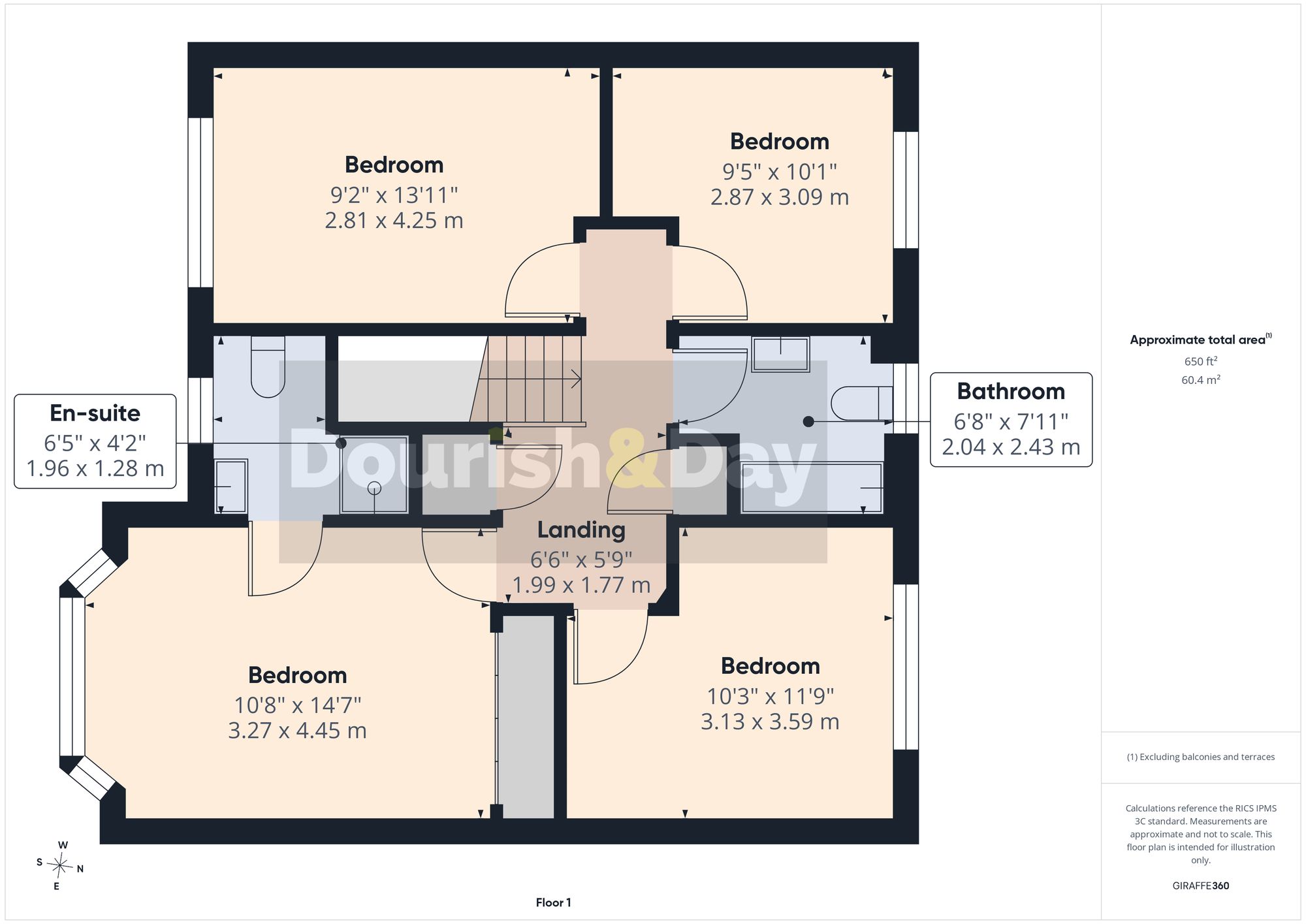 4 bed detached house for sale in Northburgh Avenue, Stafford, ST18 - Property floorplan