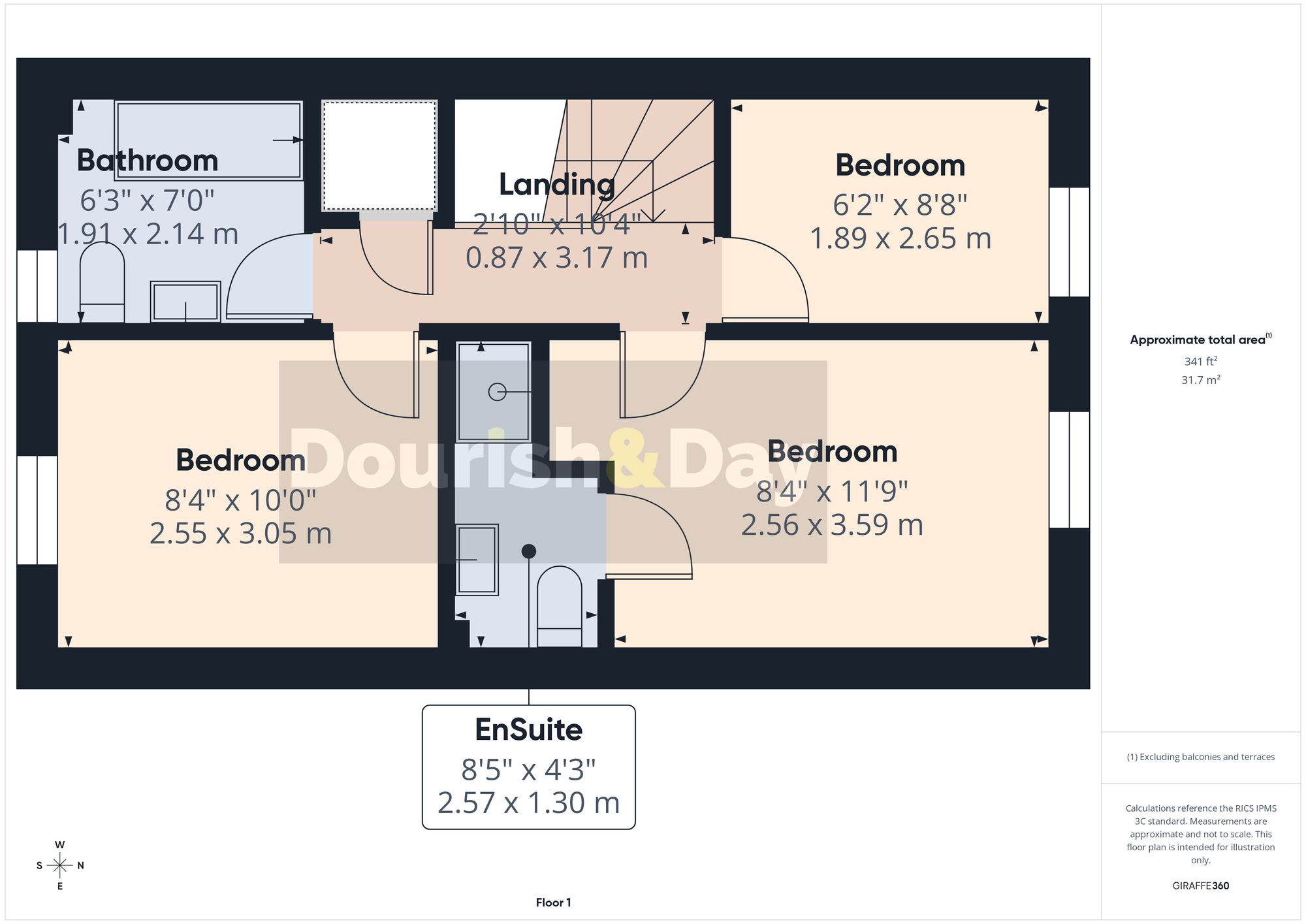 3 bed semi-detached house for sale in Lawton Street, Hednesford, WS12 - Property floorplan