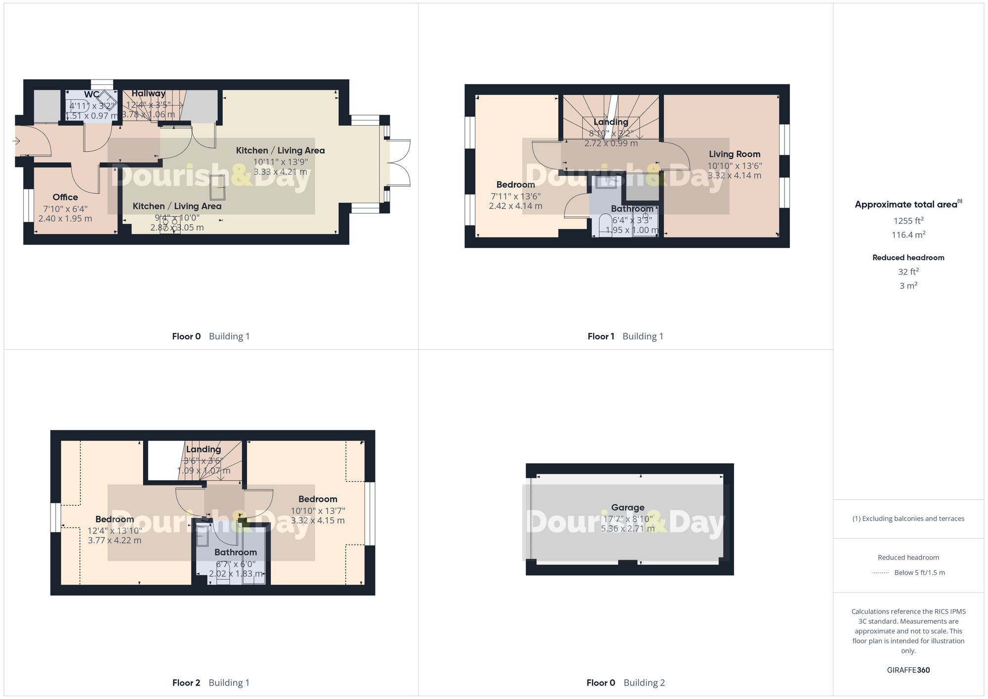 3 bed semi-detached house for sale in Avondale Circle, Stafford, ST18 - Property floorplan