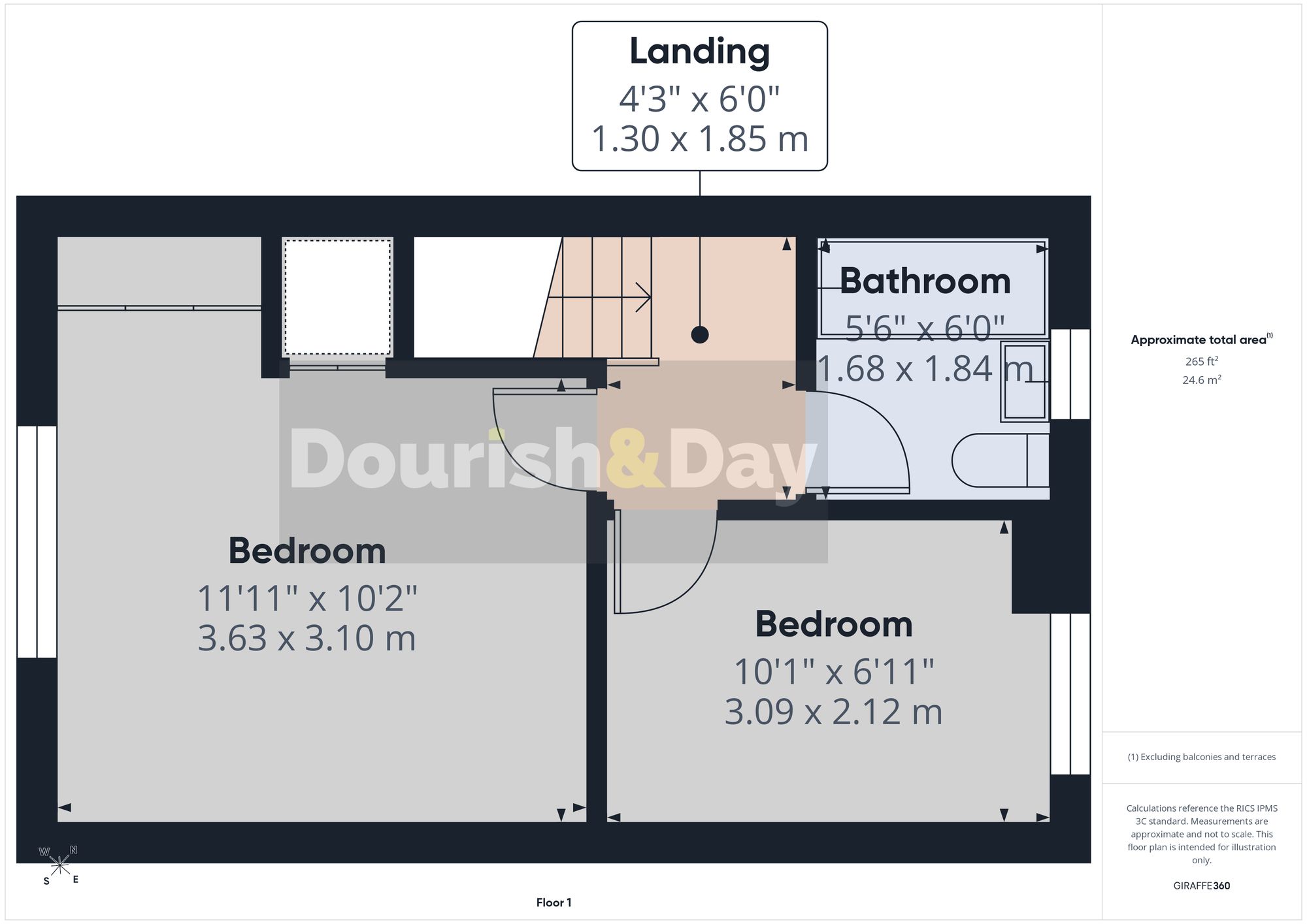 2 bed mid-terraced house to rent in Caernarvon Avenue, Stone, ST15 - Property floorplan