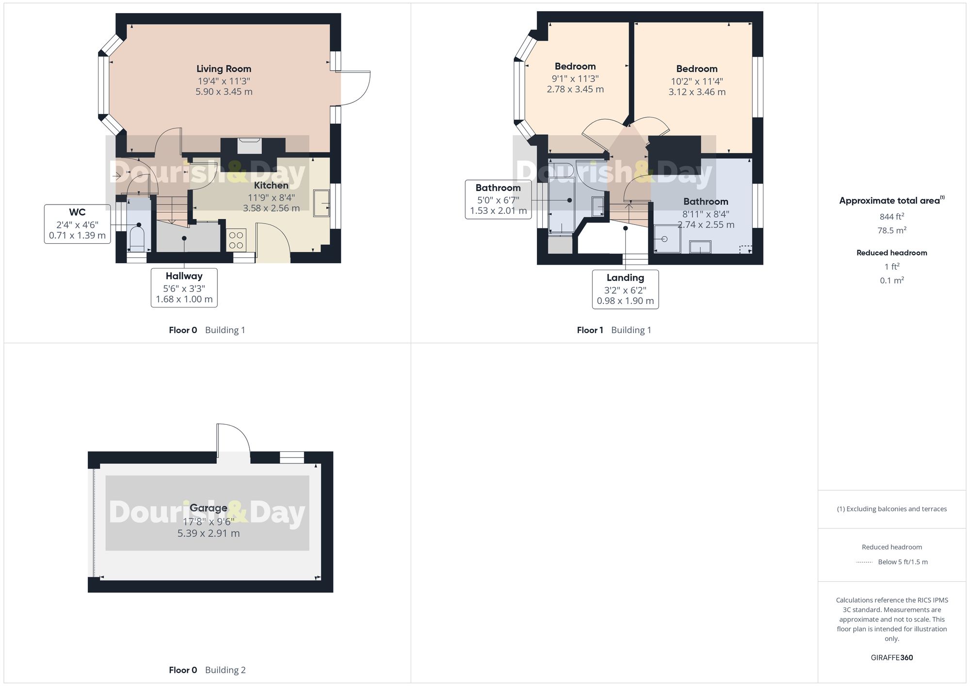 3 bed semi-detached house for sale in Sawpit Lane, Brocton, ST17 - Property floorplan