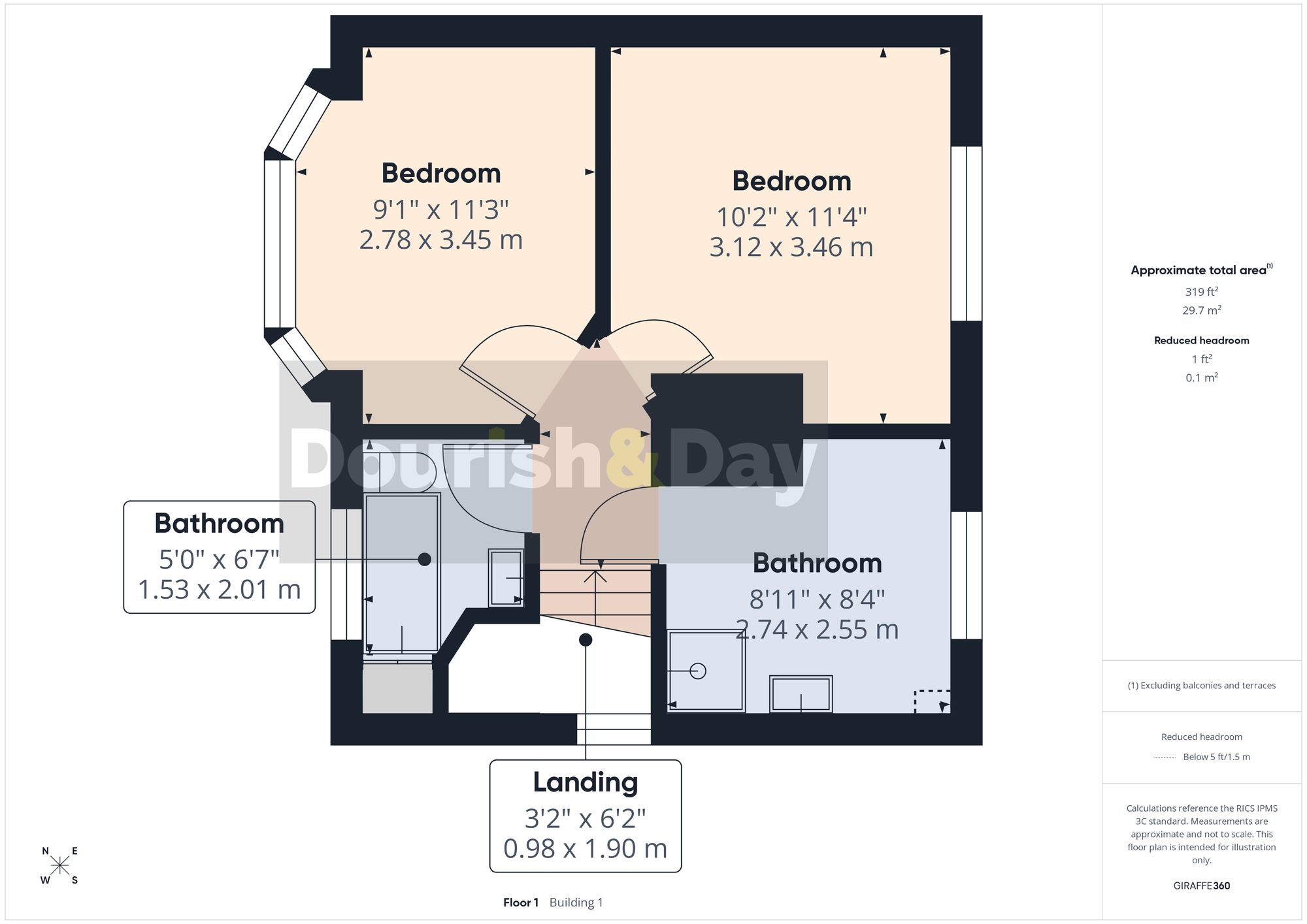 3 bed semi-detached house for sale in Sawpit Lane, Brocton, ST17 - Property floorplan