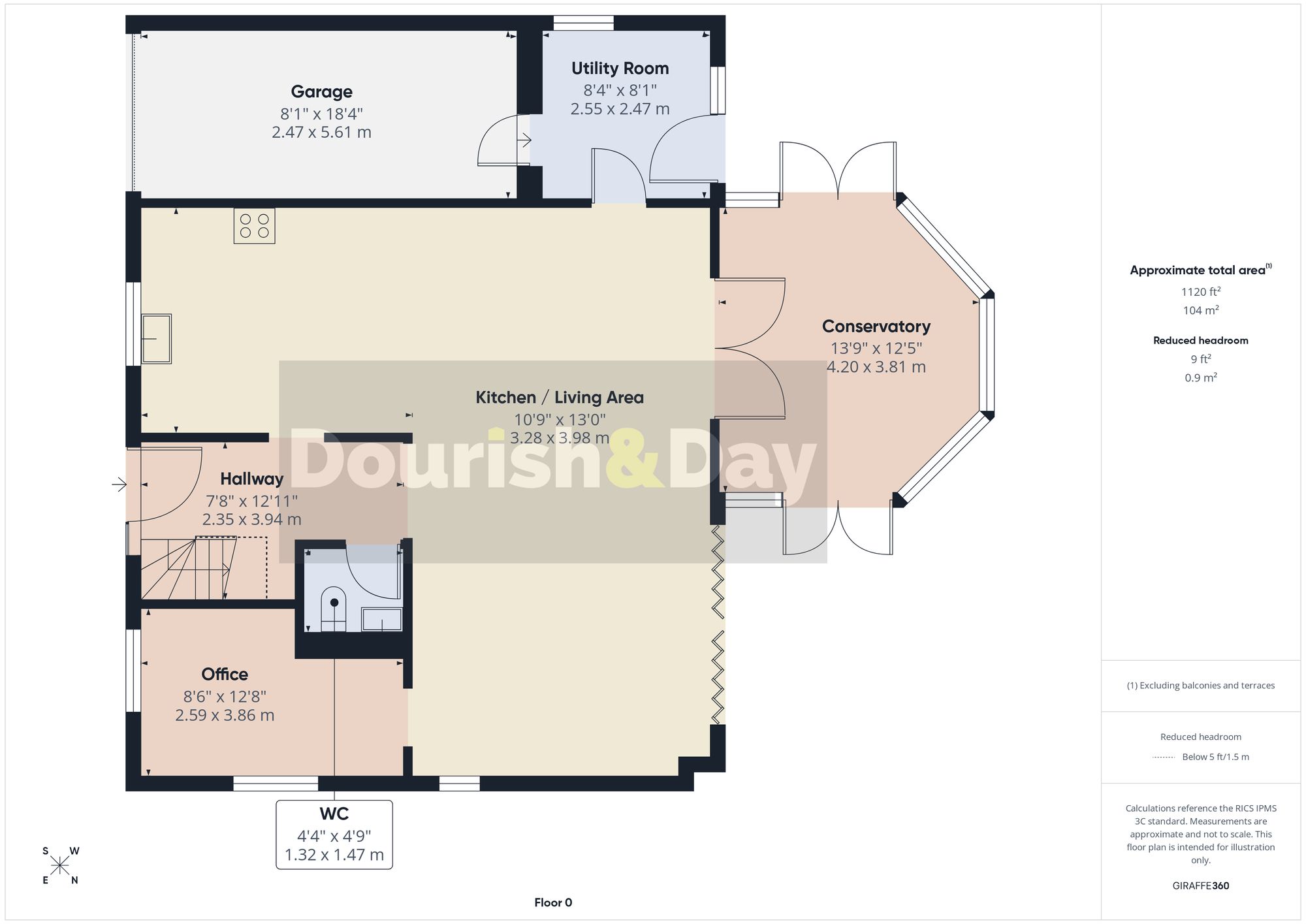 4 bed detached house for sale in Meadow Ridge, Stafford, ST17 - Property floorplan