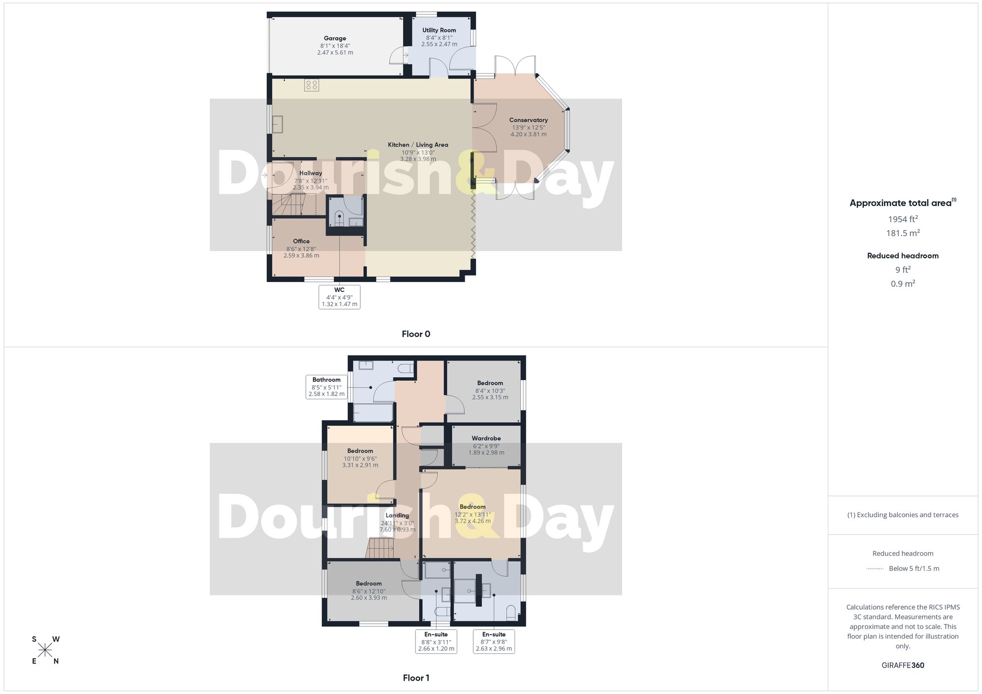 4 bed detached house for sale in Meadow Ridge, Stafford, ST17 - Property floorplan