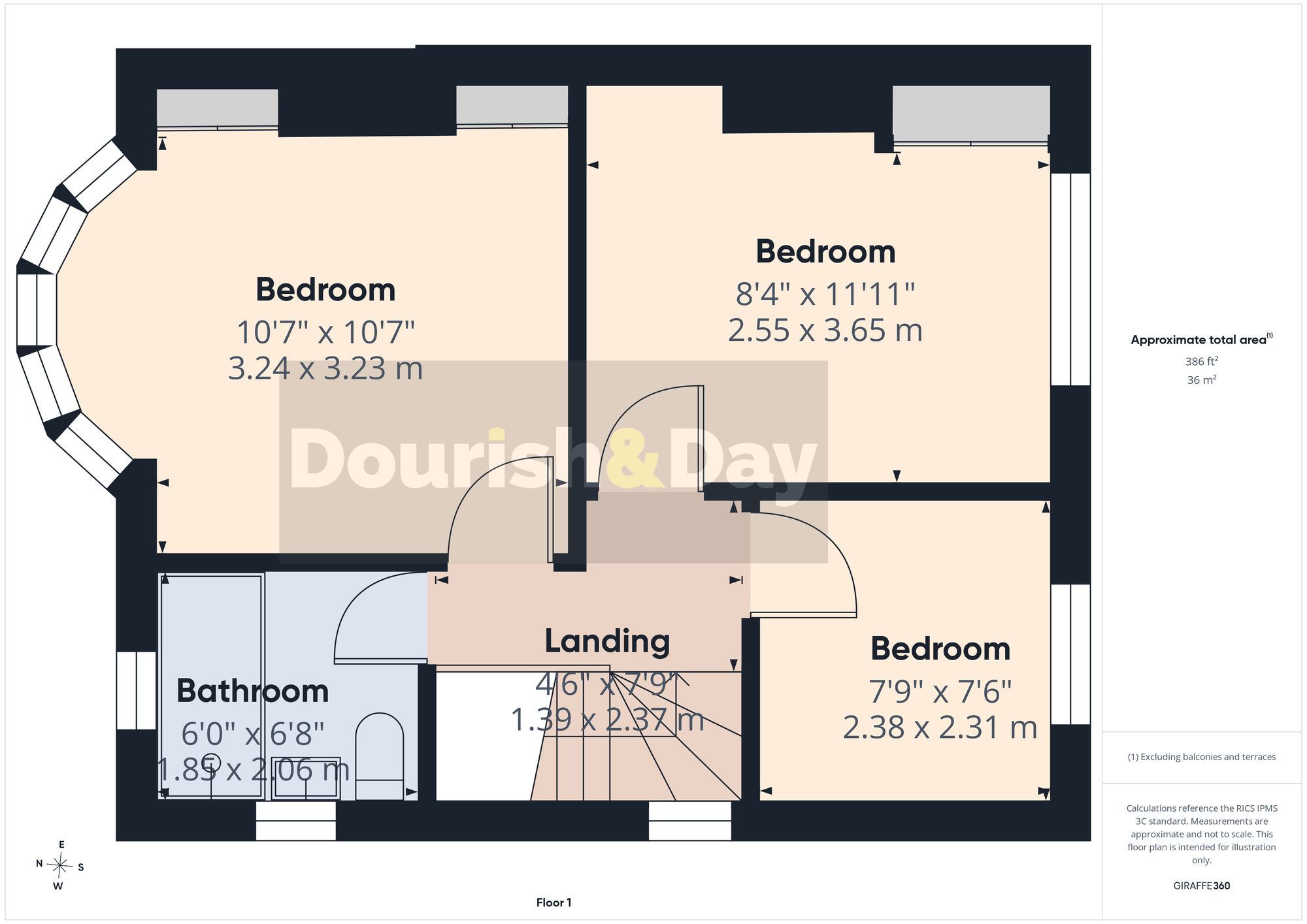 3 bed semi-detached house for sale in Tixall Road, Stafford, ST16 - Property floorplan