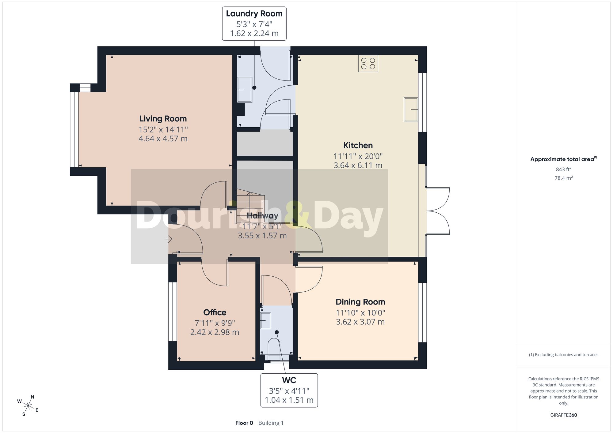 5 bed detached house for sale in Hertford Place, Stafford, ST18 - Property floorplan