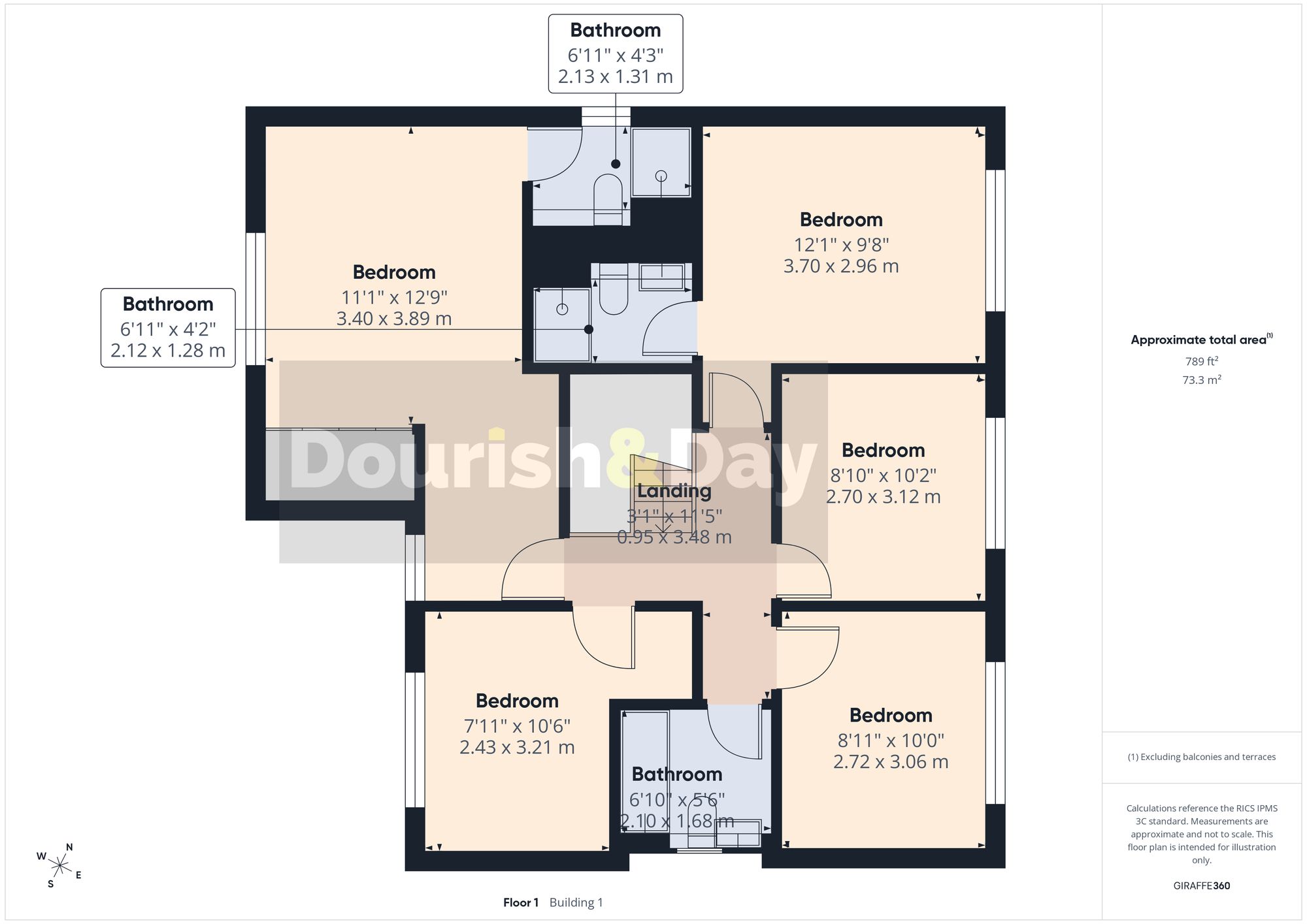 5 bed detached house for sale in Hertford Place, Stafford, ST18 - Property floorplan