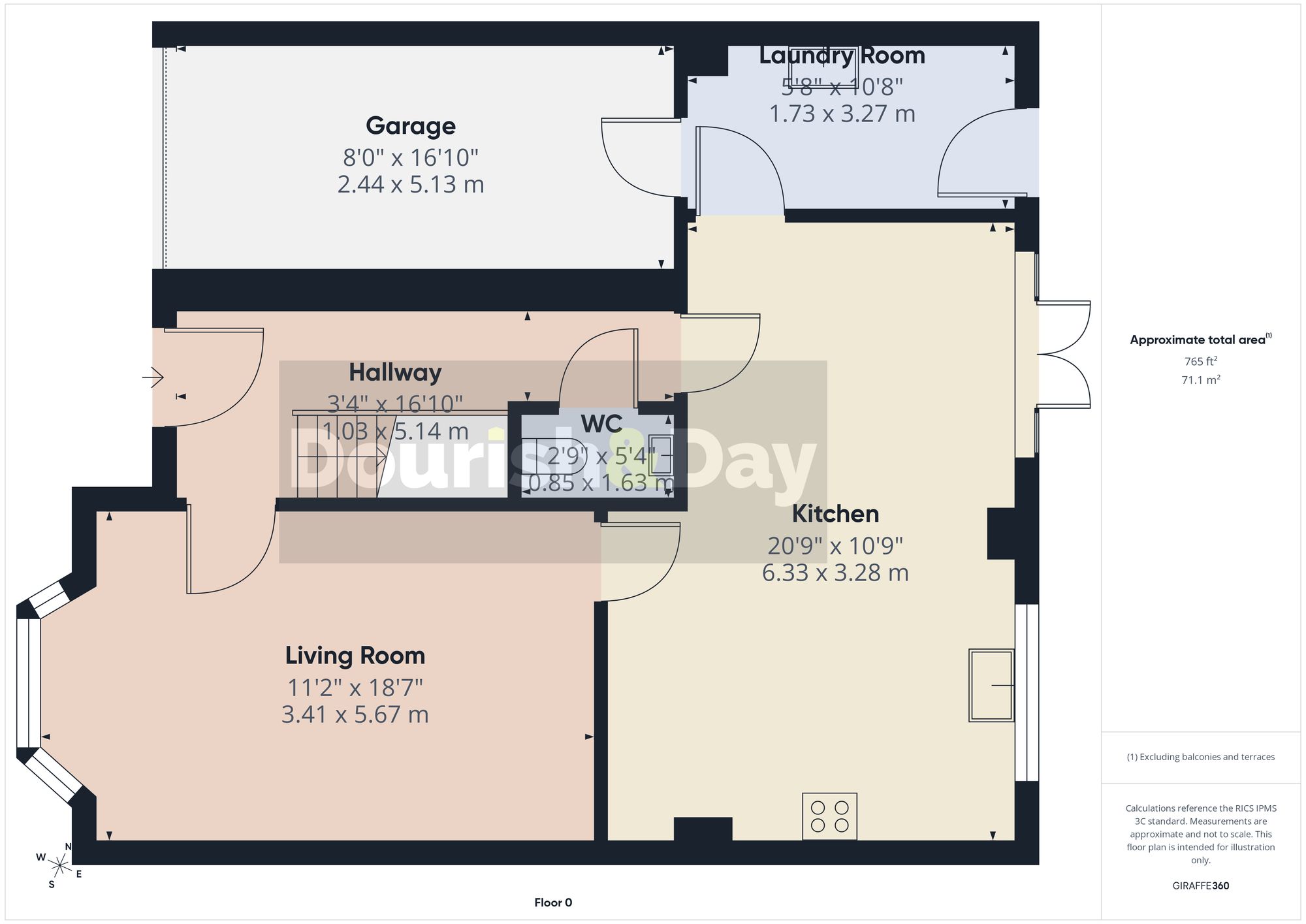 4 bed detached house for sale in Andrus Way, Stafford, ST16 - Property floorplan
