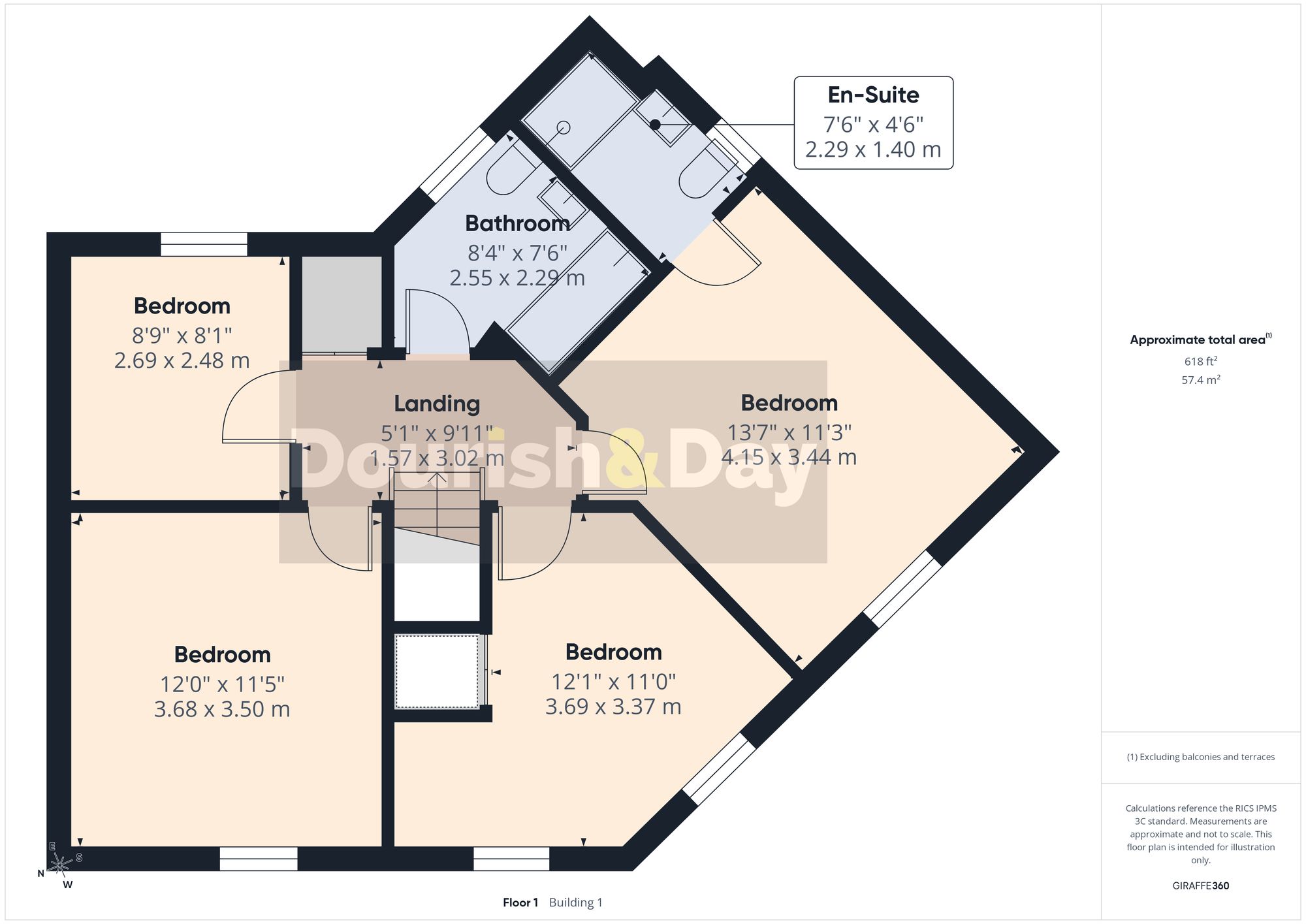 4 bed detached house for sale in Stevens Grove, Market Drayton, TF9 - Property floorplan
