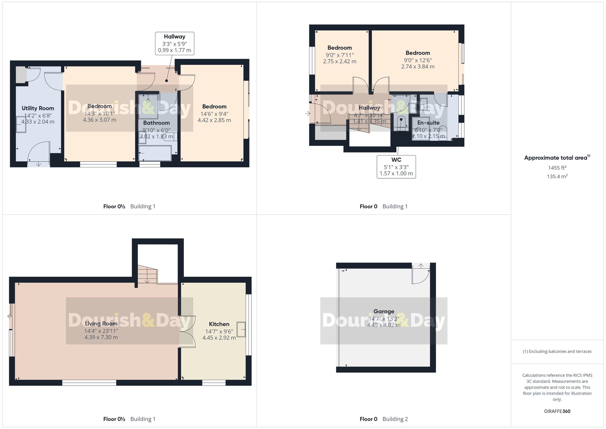 4 bed detached house for sale in Fairview Way, Stafford, ST17 - Property floorplan