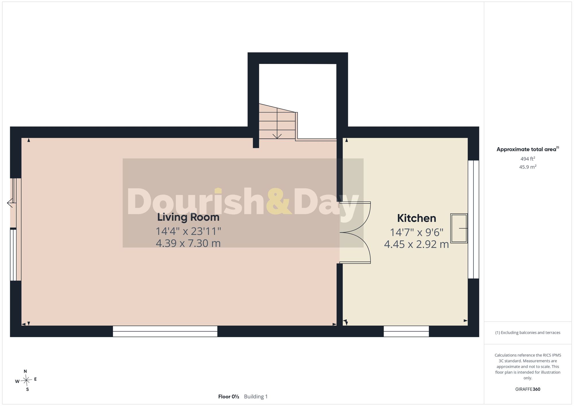 4 bed detached house for sale in Fairview Way, Stafford, ST17 - Property floorplan