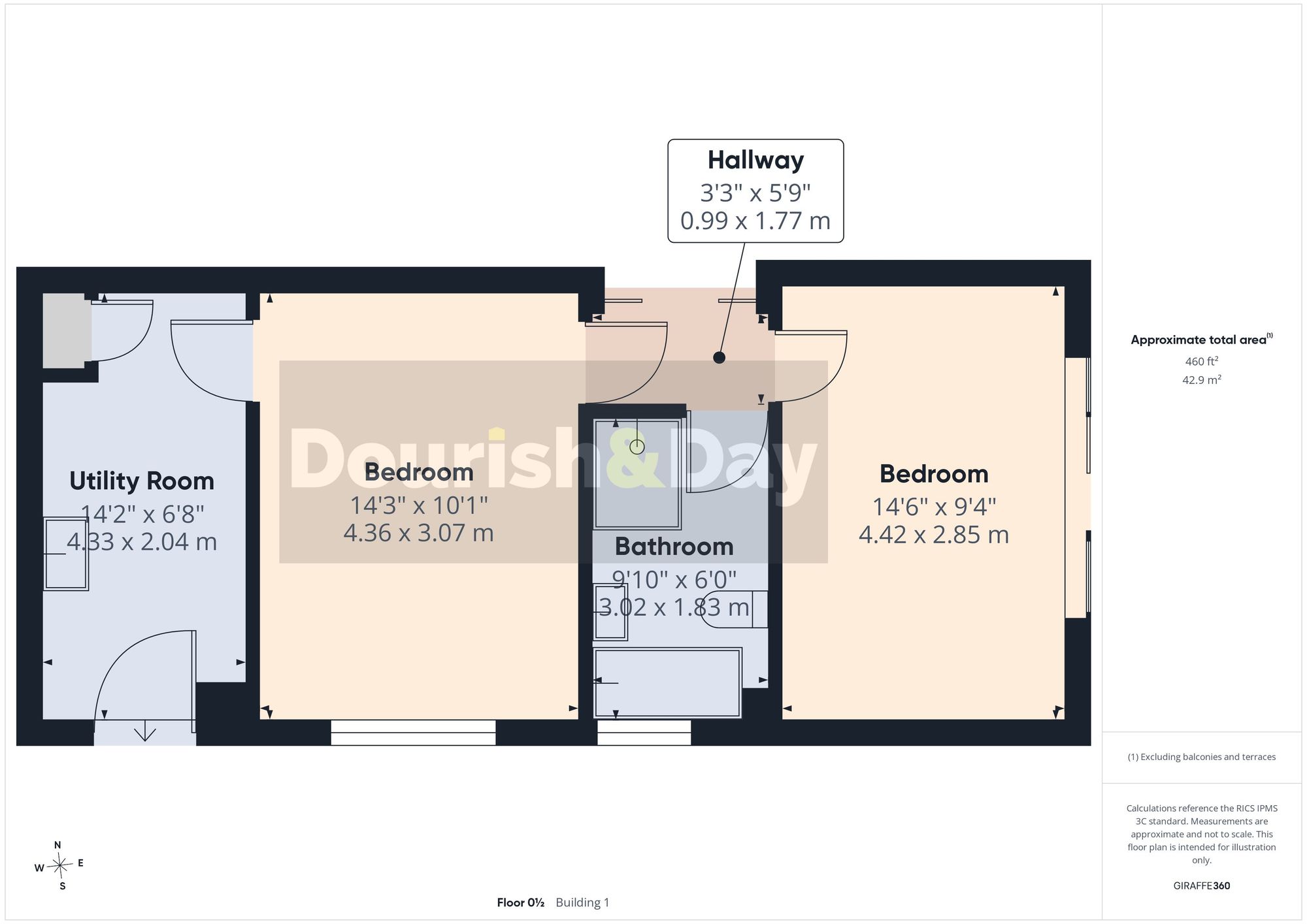 4 bed detached house for sale in Fairview Way, Stafford, ST17 - Property floorplan