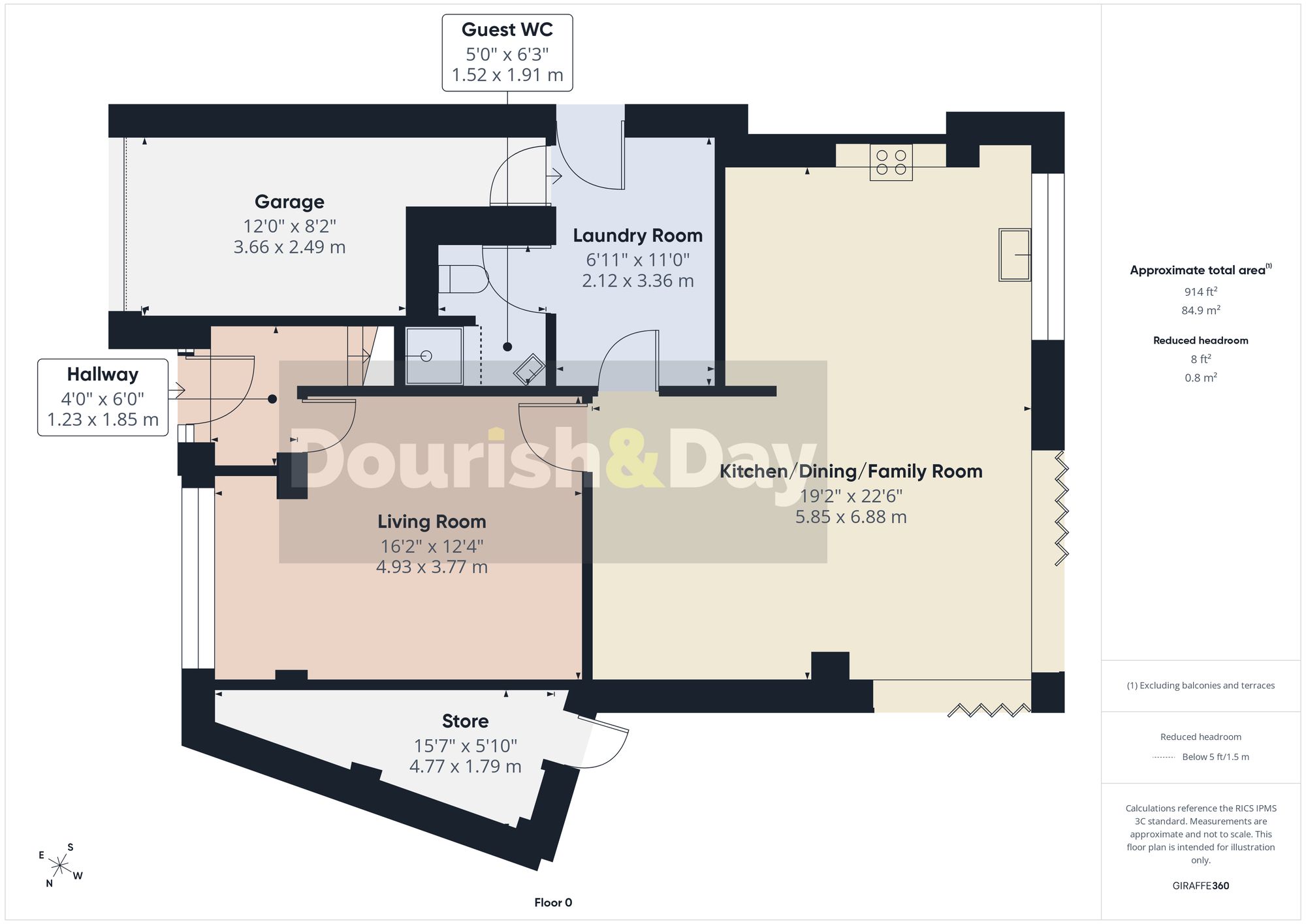 4 bed detached house for sale in Silverthorn Way, Wildwood, Stafford, ST17 - Property floorplan