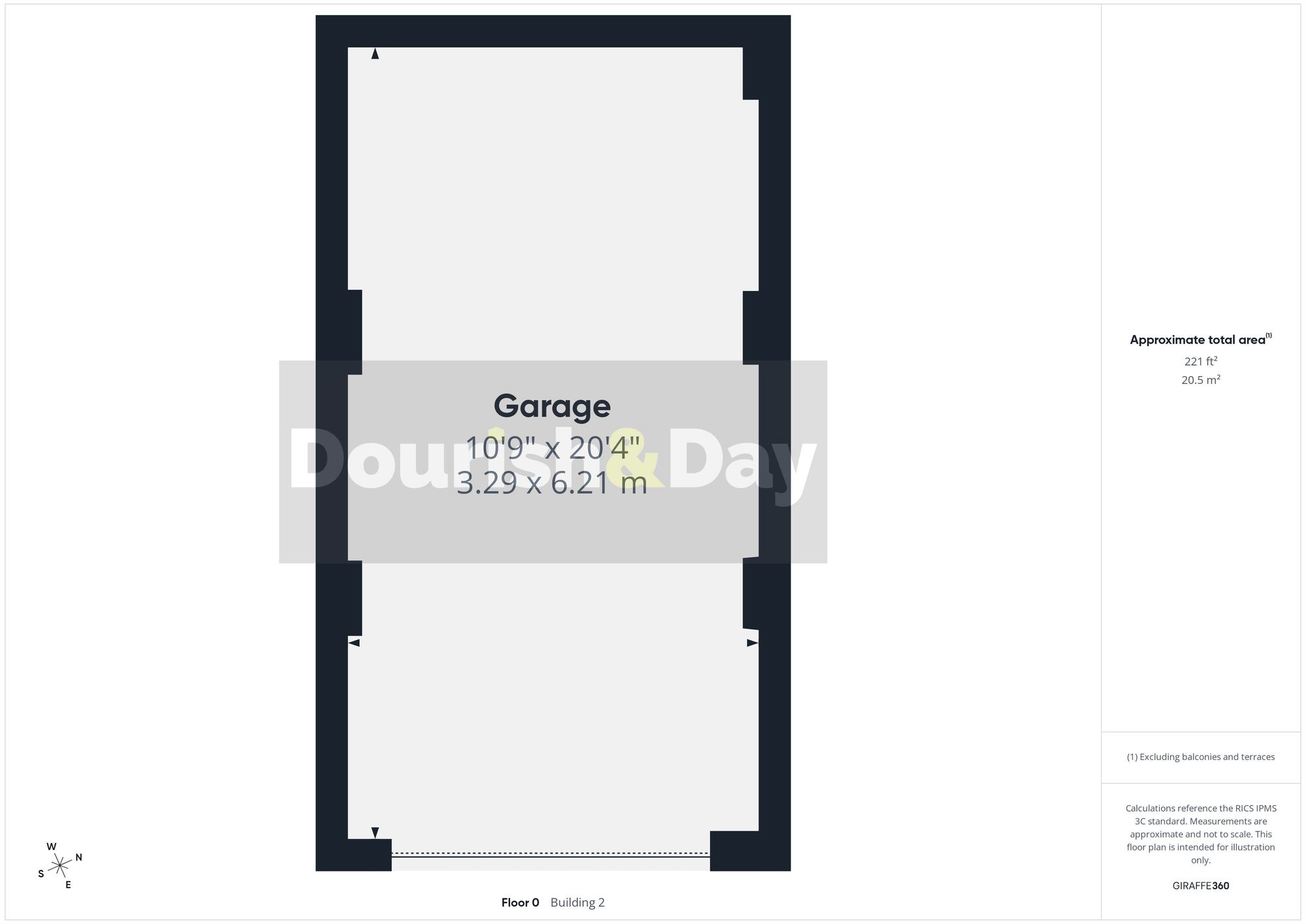 3 bed detached house for sale in Delphinium Place, Stafford, ST17 - Property floorplan