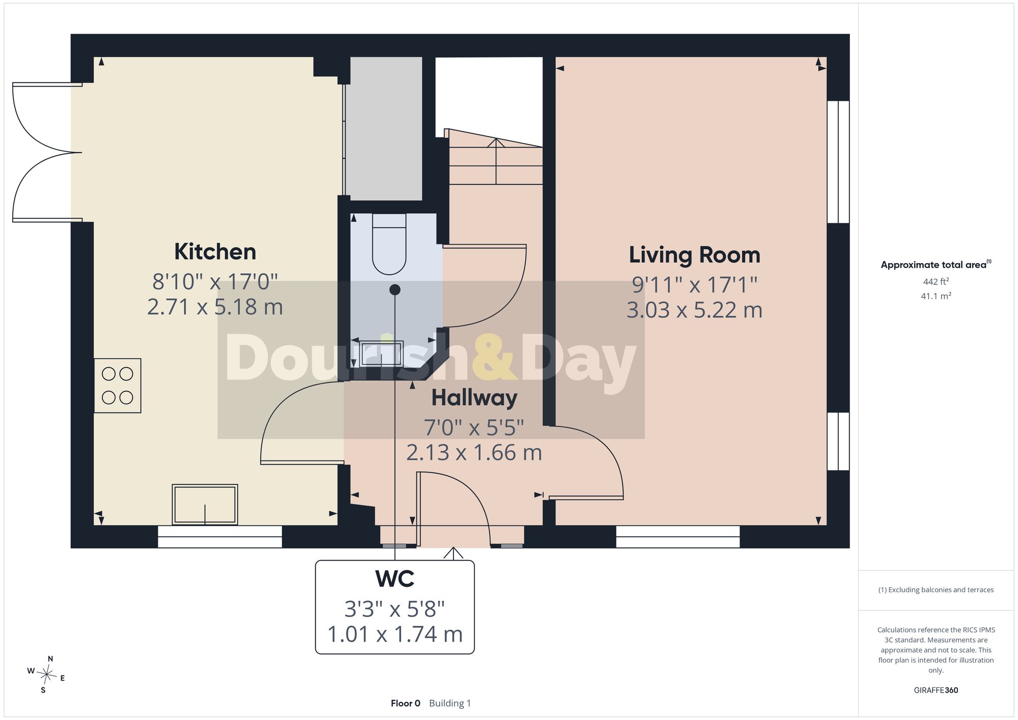 3 bed detached house for sale in Delphinium Place, Stafford, ST17 - Property floorplan