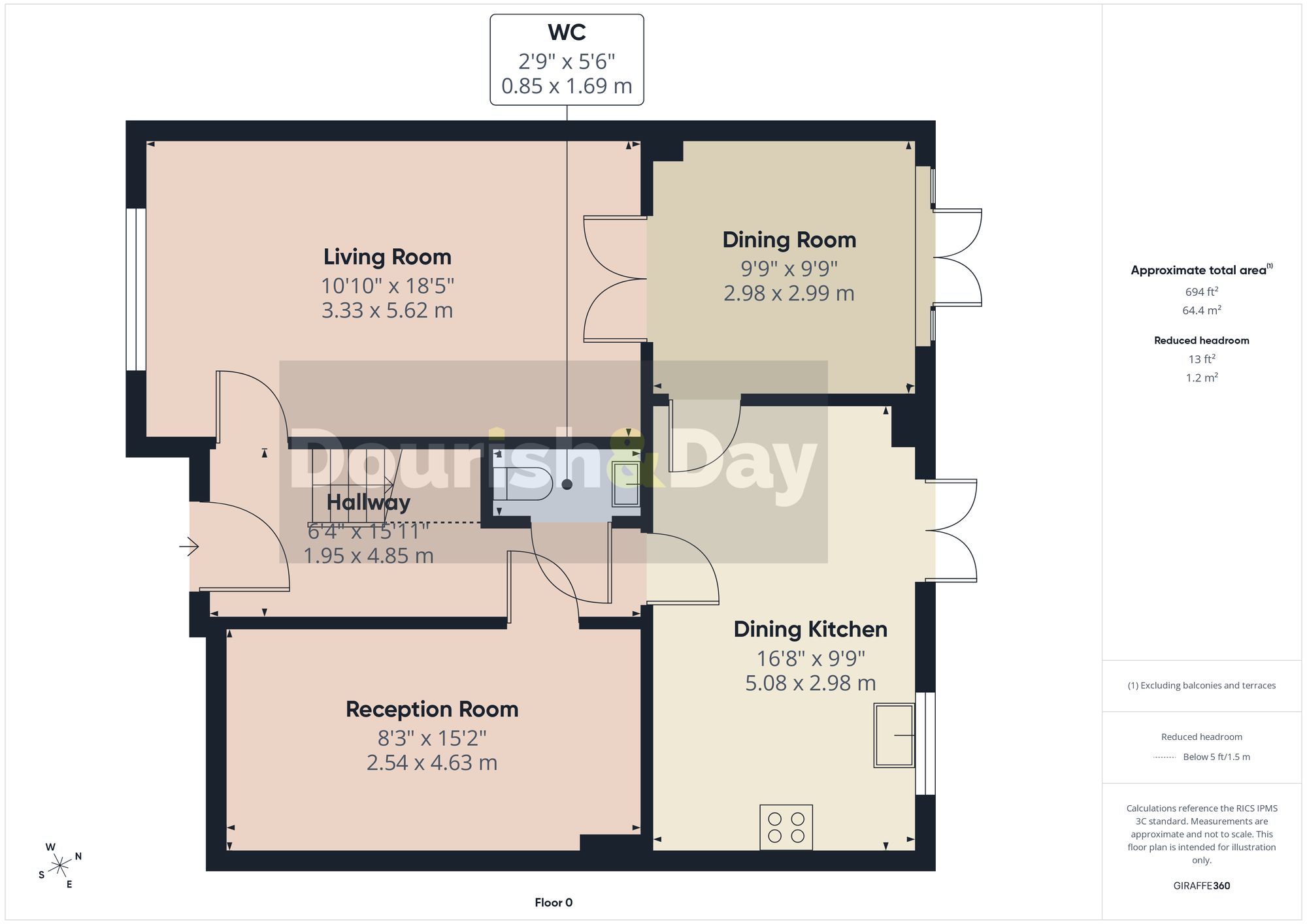 4 bed detached house for sale in Elizabeth Gardens, Hixon, ST18 - Property floorplan