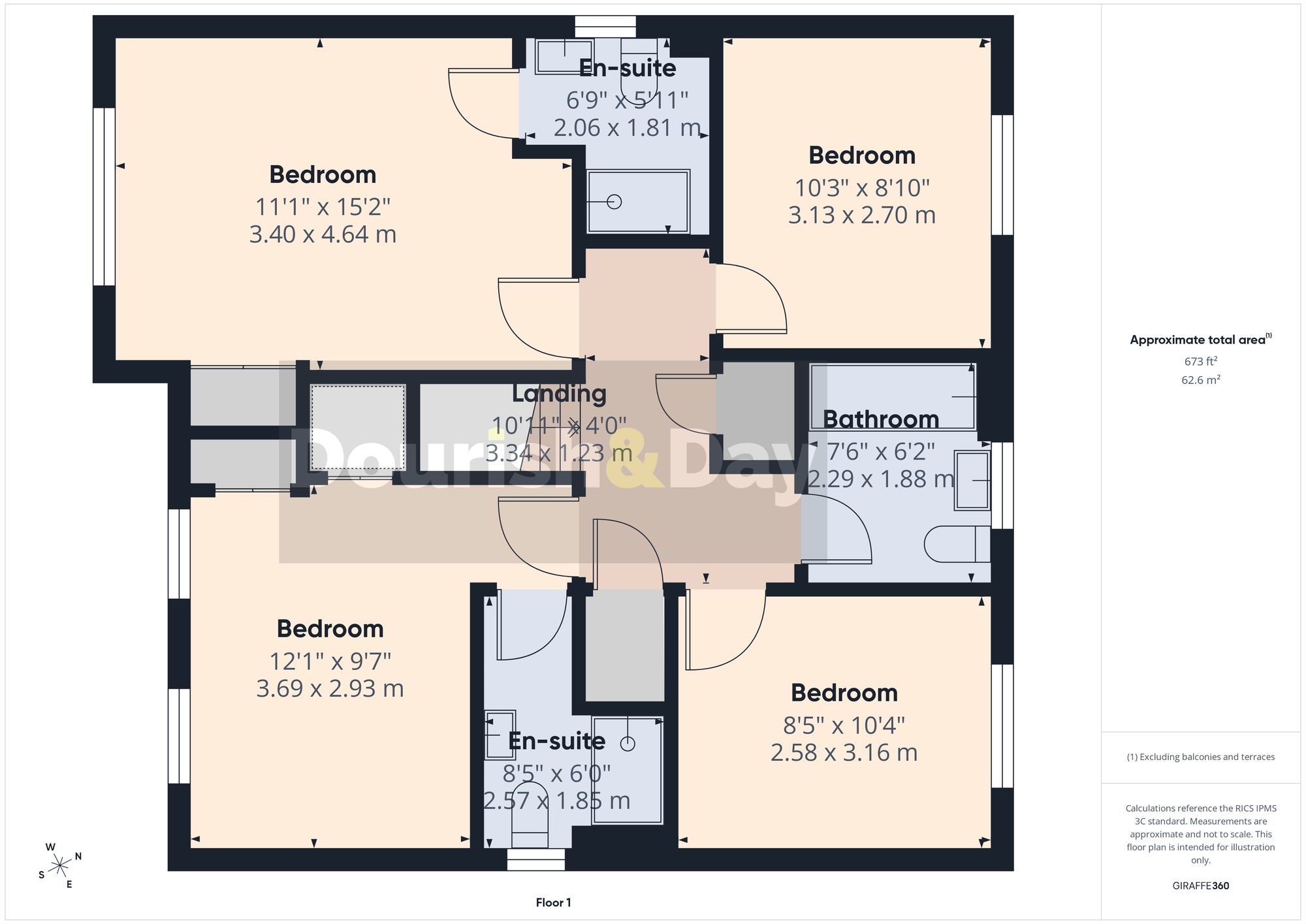 4 bed detached house for sale in Elizabeth Gardens, Hixon, ST18 - Property floorplan