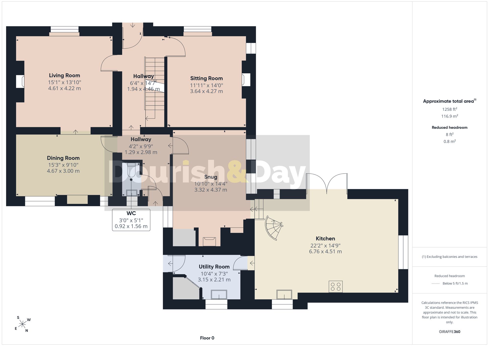 5 bed detached house for sale in Water Eaton, Gailey, ST19 - Property floorplan
