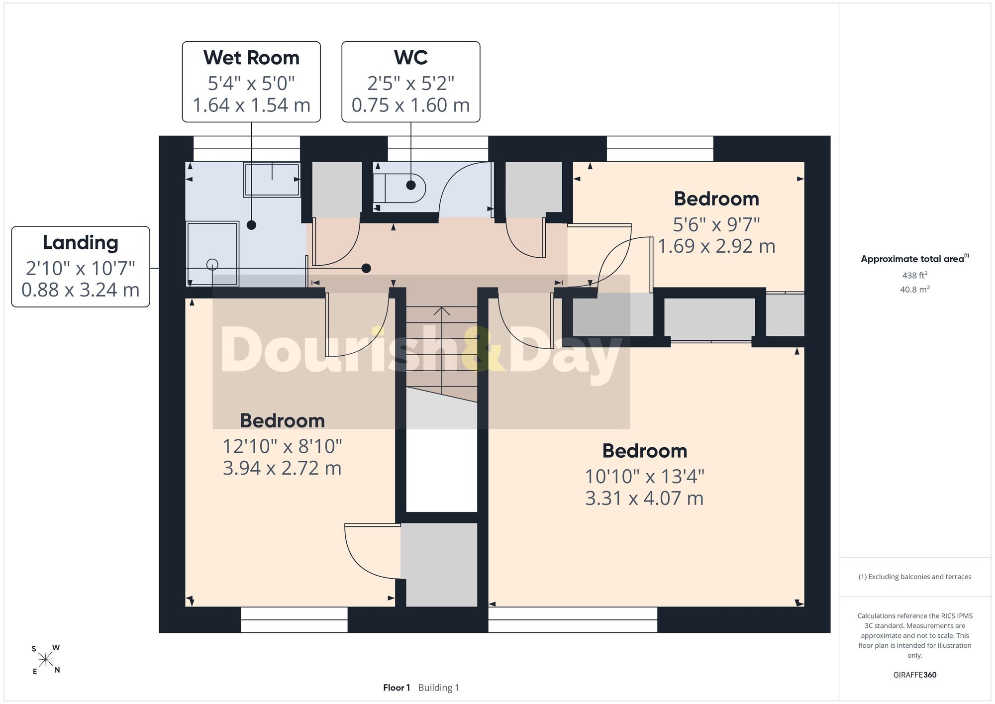 3 bed end of terrace house for sale in Maple Grove, Stafford, ST17 - Property floorplan