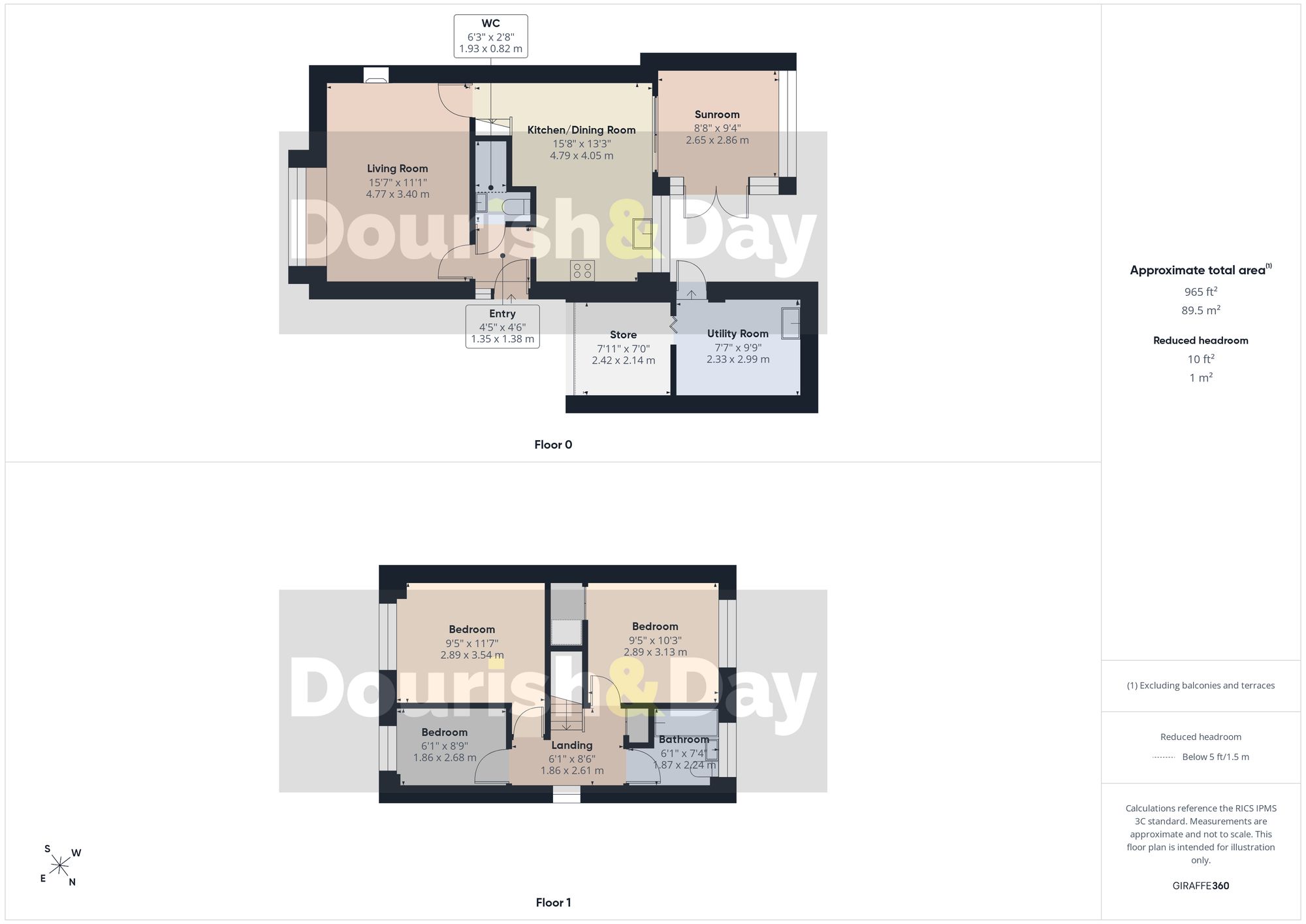 3 bed detached house for sale in Cameo Way, Stafford, ST16 - Property floorplan