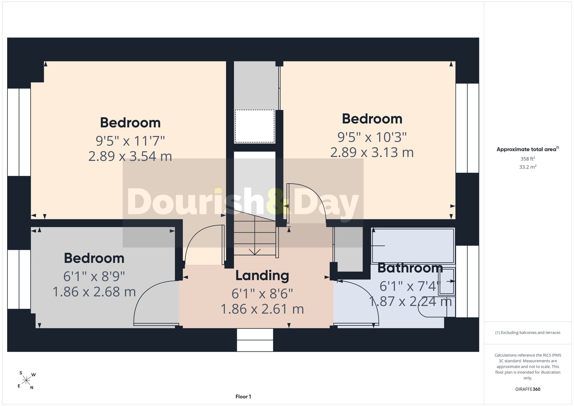 3 bed detached house for sale in Cameo Way, Stafford, ST16 - Property floorplan