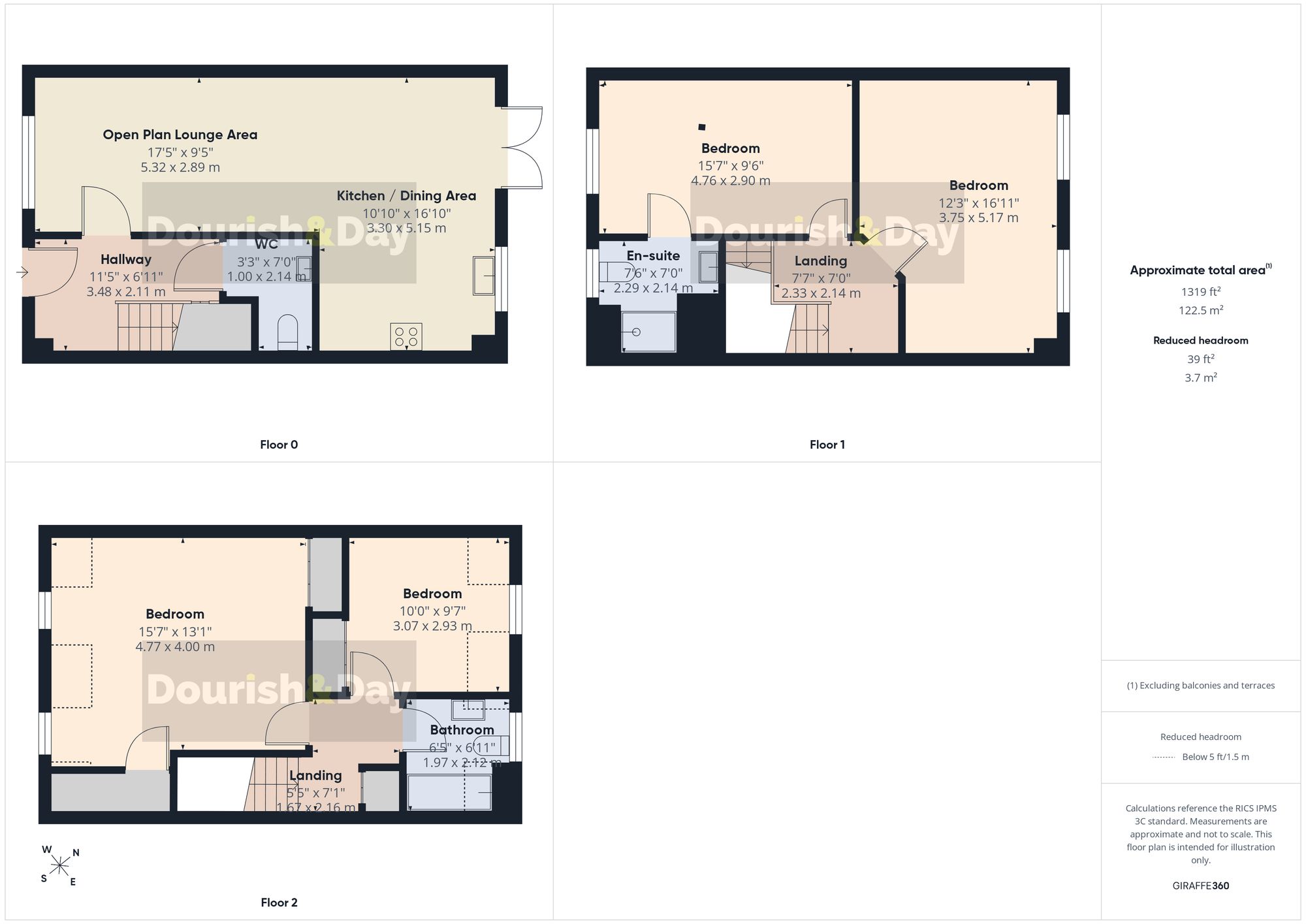 4 bed terraced house for sale in Earl Edwin Mews, Whitchurch, SY13 - Property floorplan