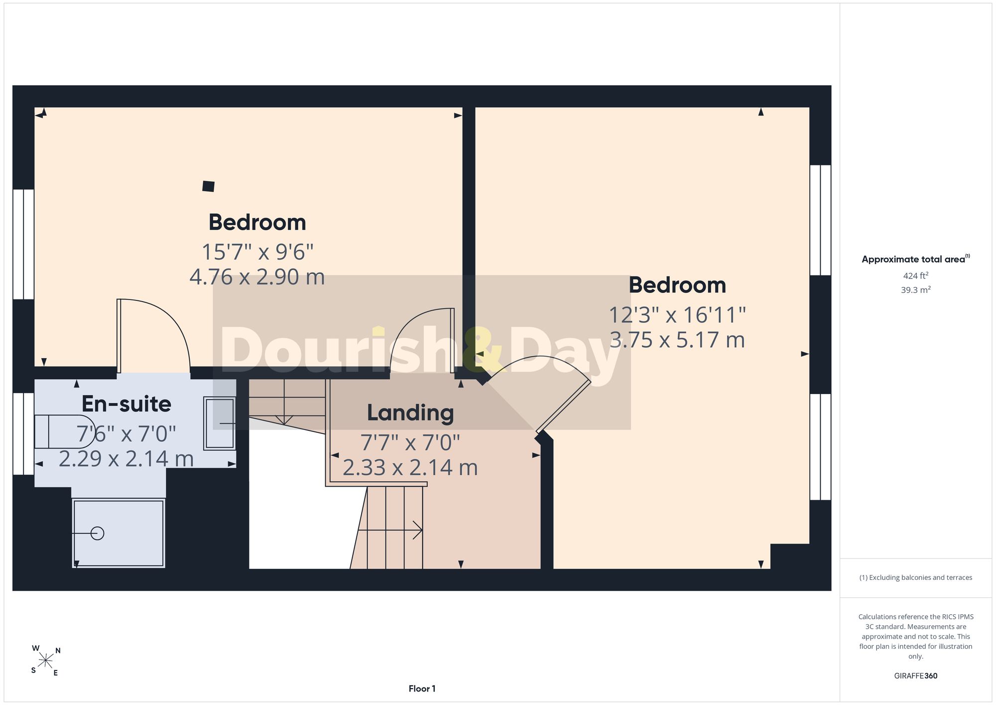 4 bed terraced house for sale in Earl Edwin Mews, Whitchurch, SY13 - Property floorplan