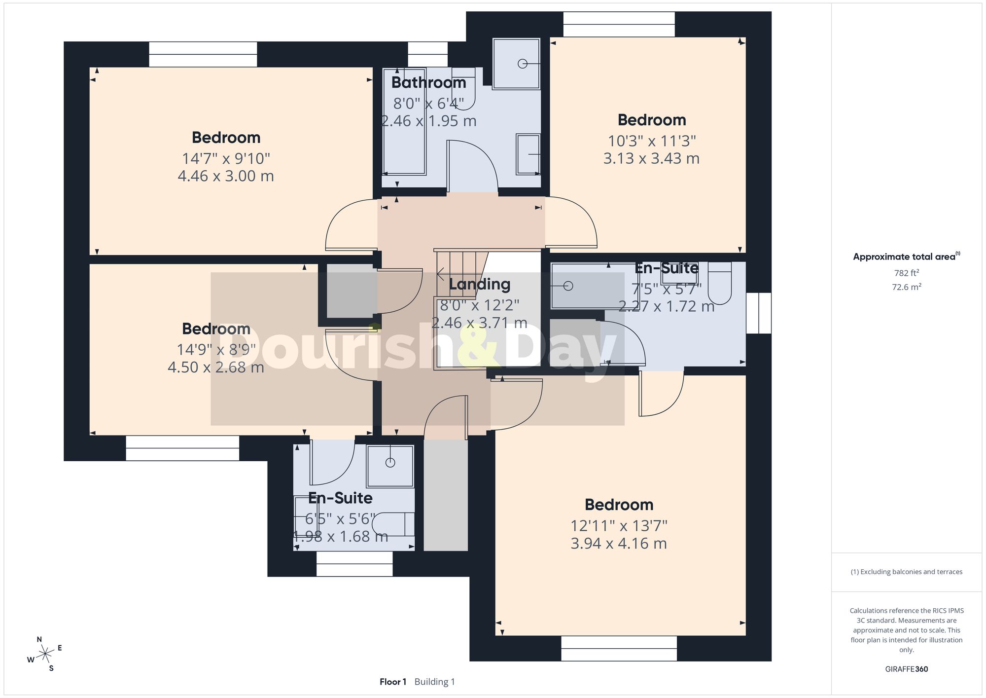 4 bed detached house for sale in Ellam Piece, Cheswardine, TF9 - Property floorplan