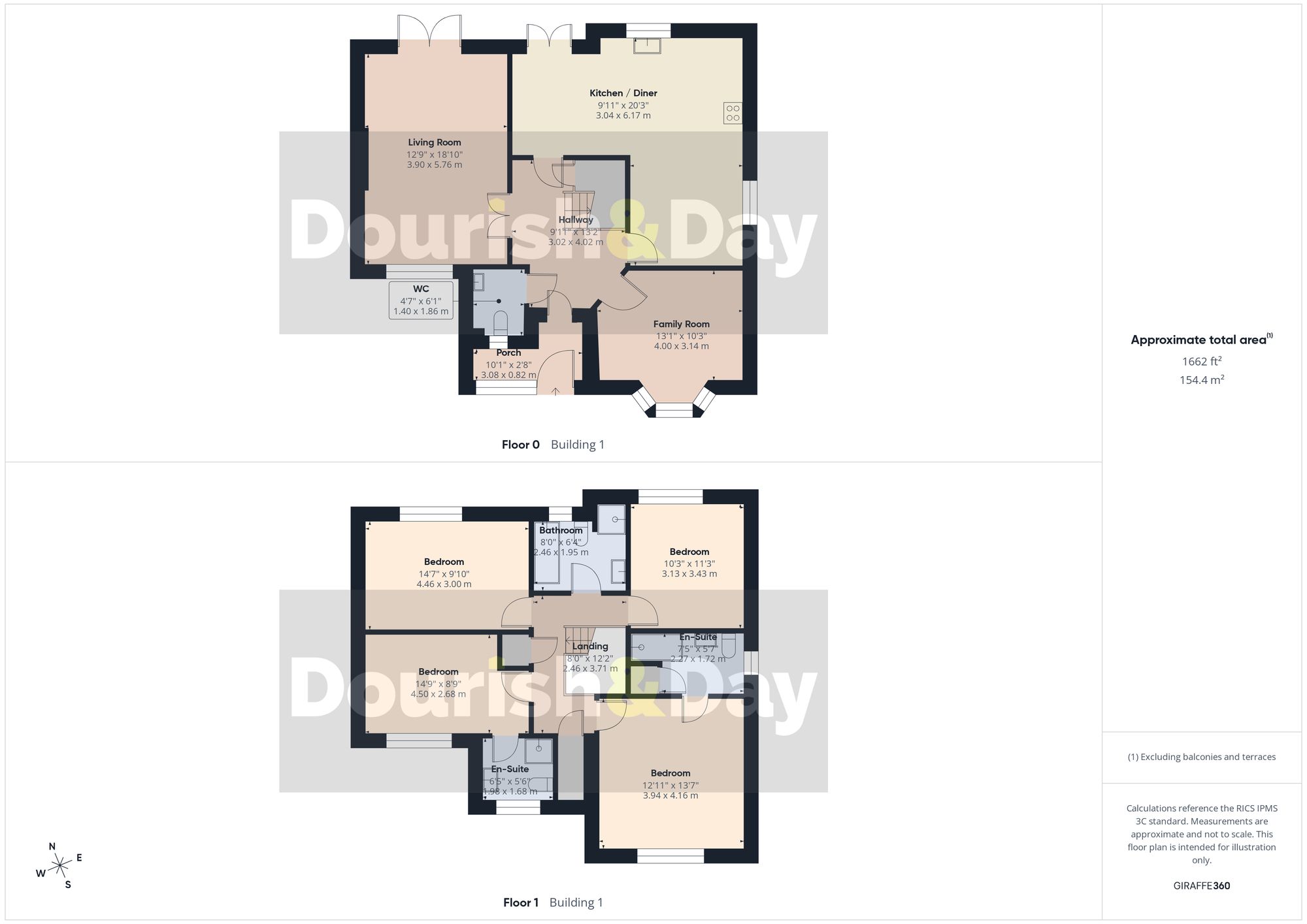 4 bed detached house for sale in Ellam Piece, Cheswardine, TF9 - Property floorplan