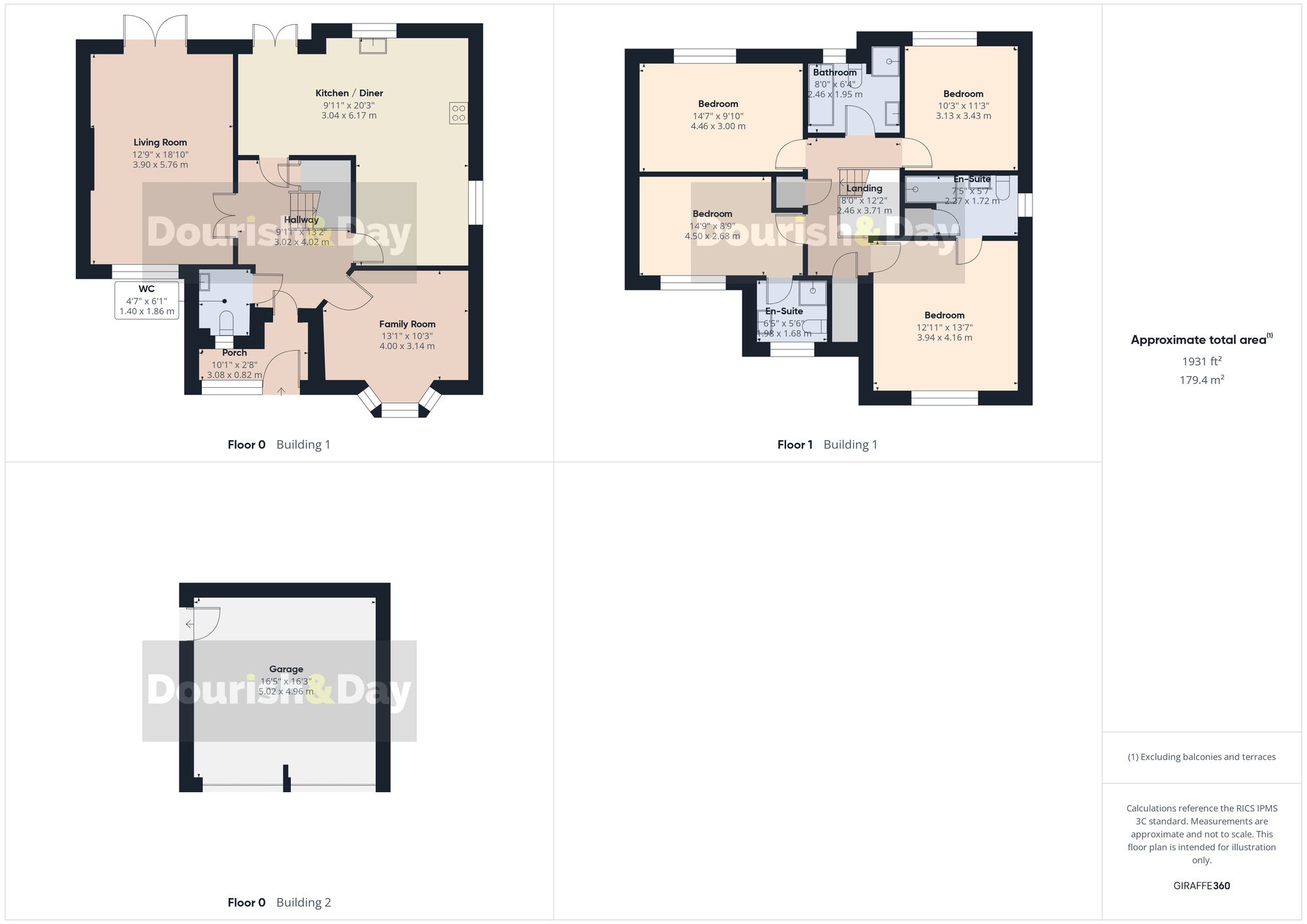 4 bed detached house for sale in Ellam Piece, Cheswardine, TF9 - Property floorplan