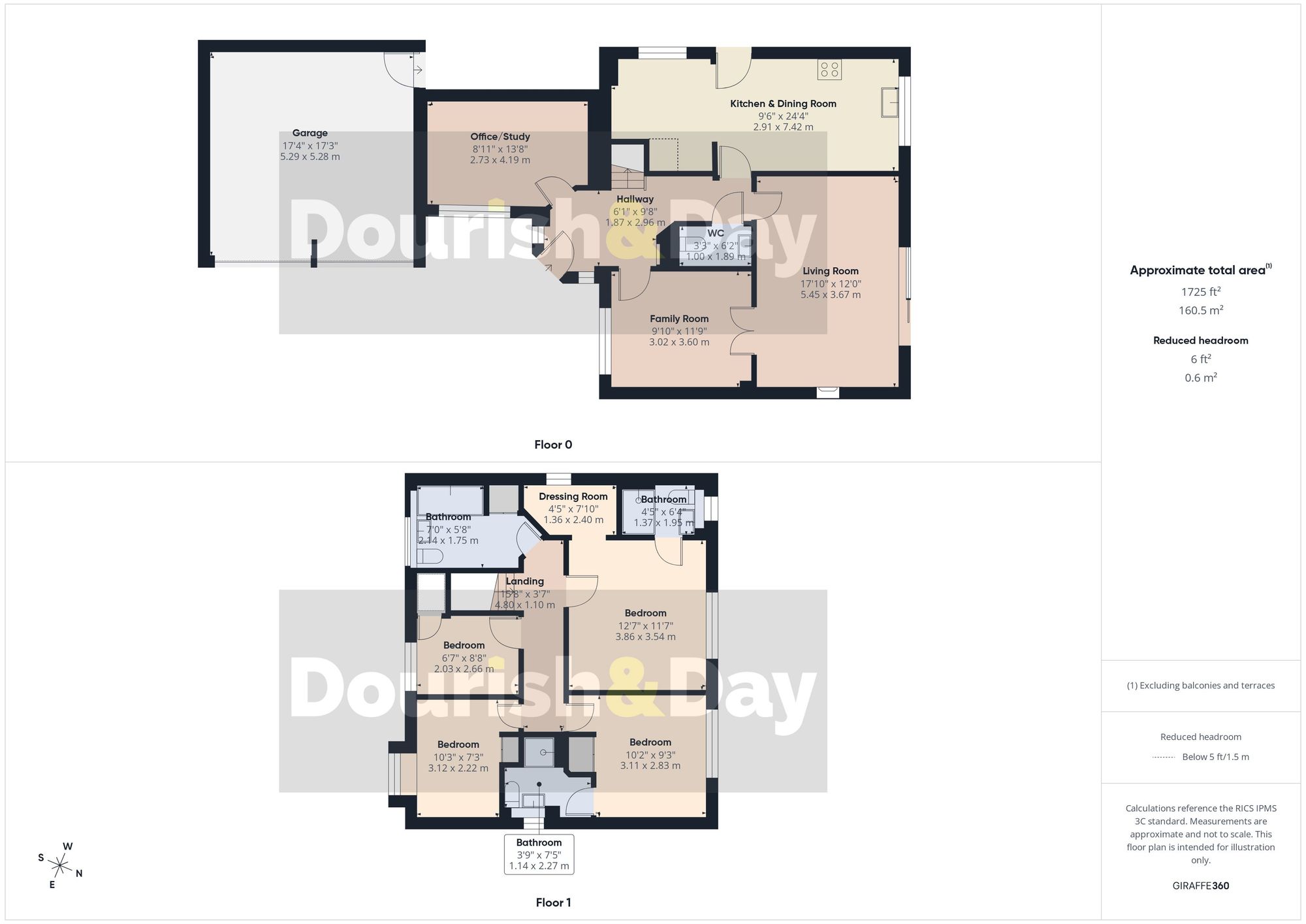 4 bed detached house for sale in Roman Way, Hinstock, TF9 - Property floorplan