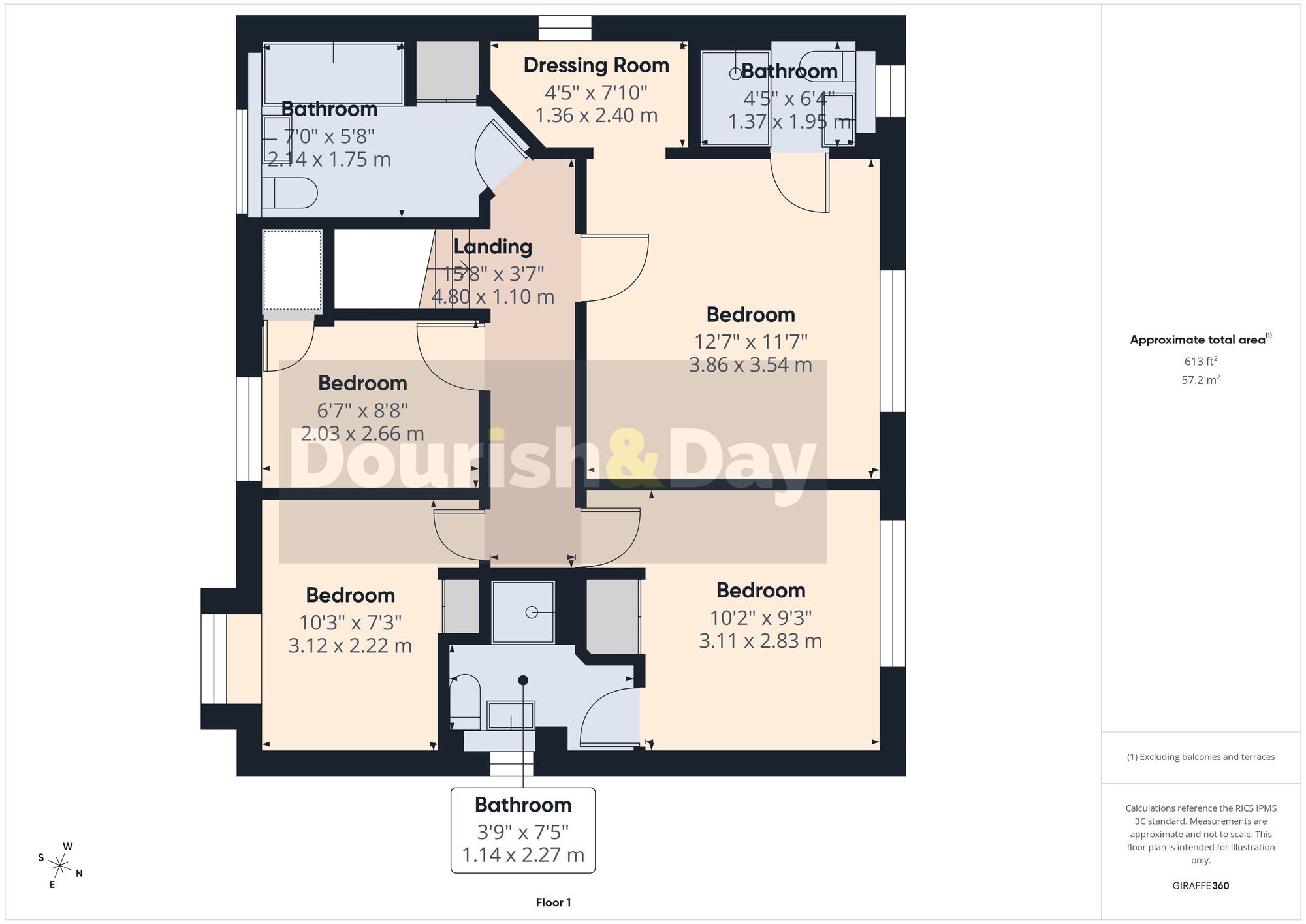 4 bed detached house for sale in Roman Way, Hinstock, TF9 - Property floorplan