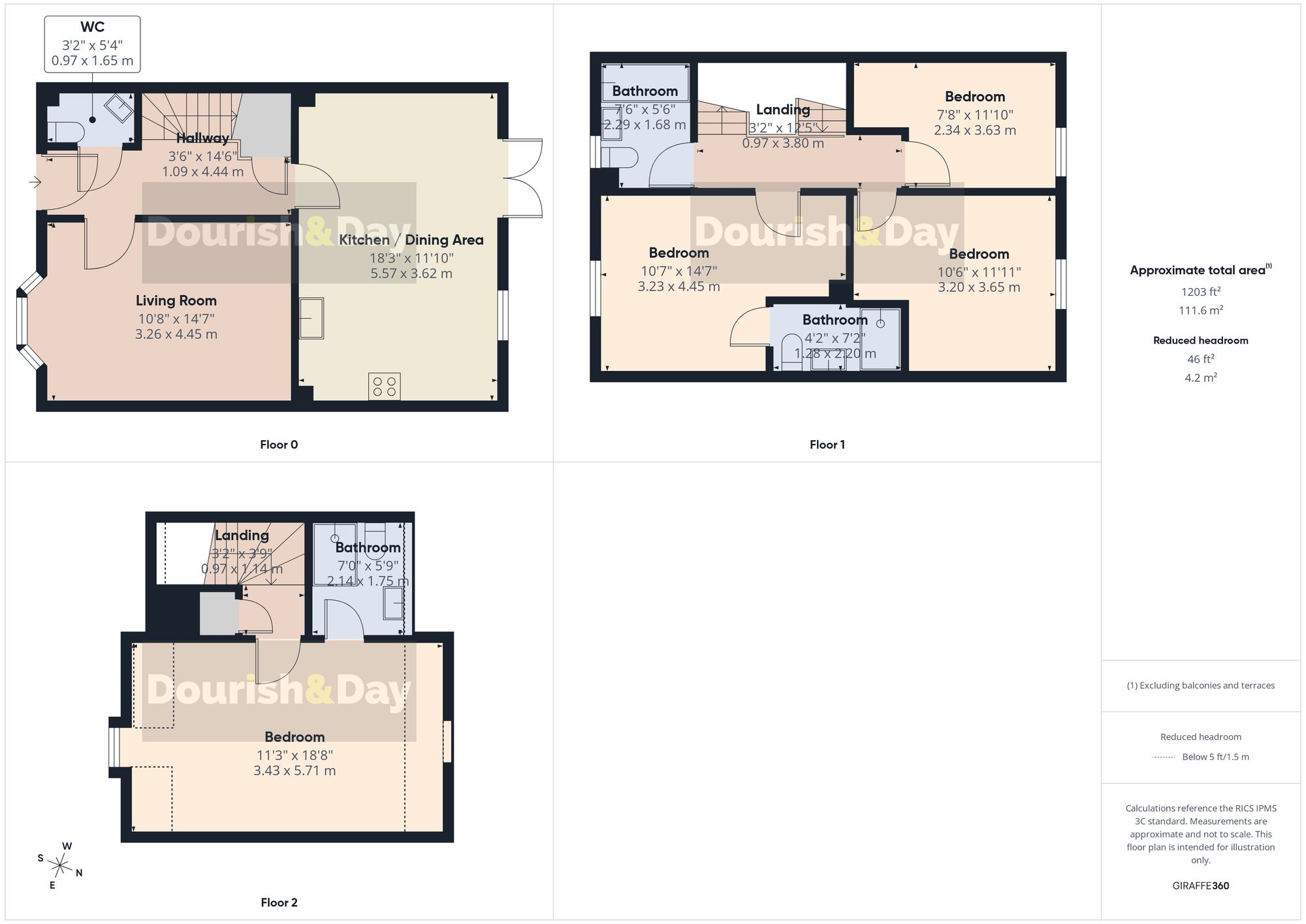 4 bed semi-detached house for sale in Alcester Row, Stafford, ST18 - Property floorplan