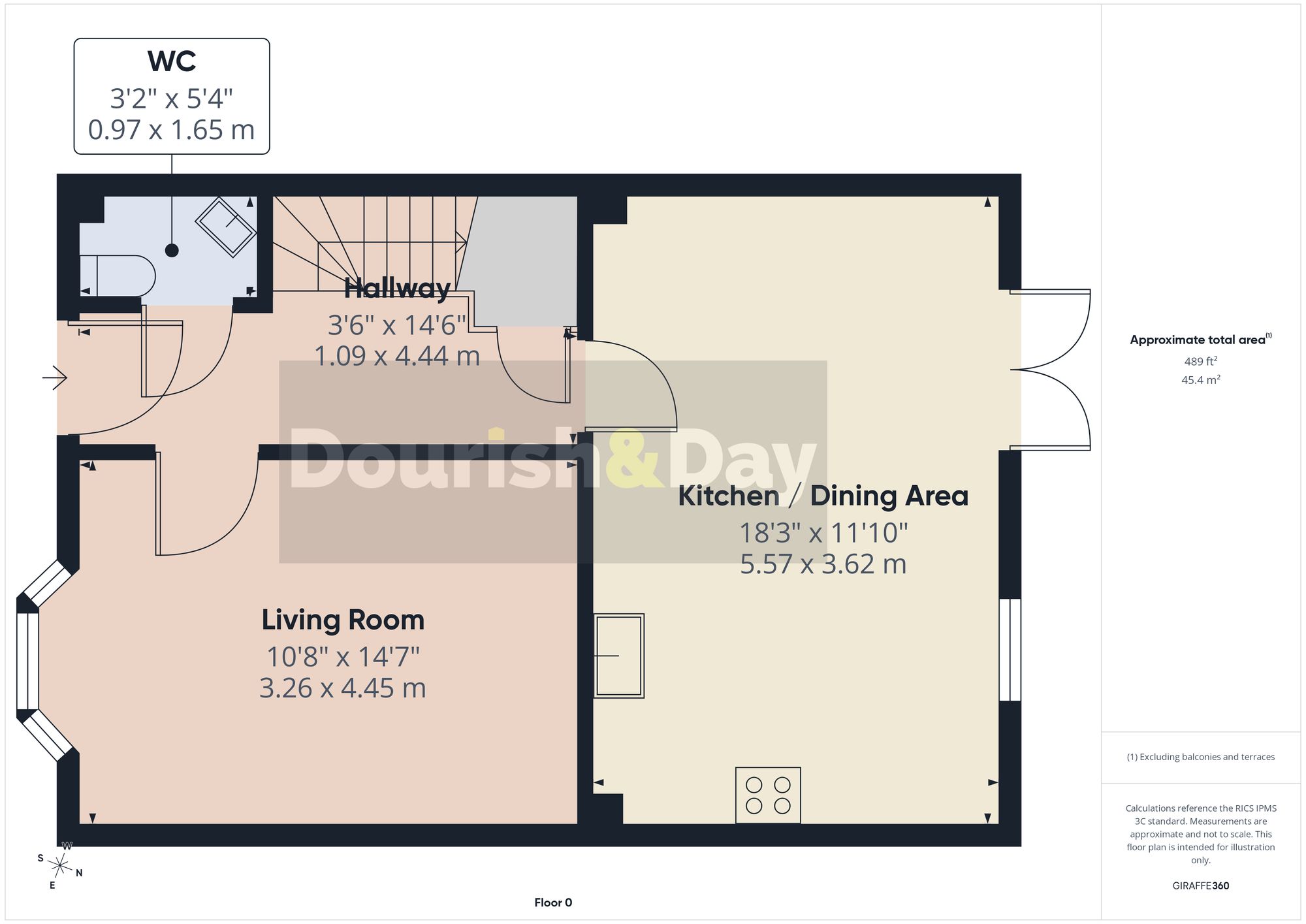 4 bed semi-detached house for sale in Alcester Row, Stafford, ST18 - Property floorplan