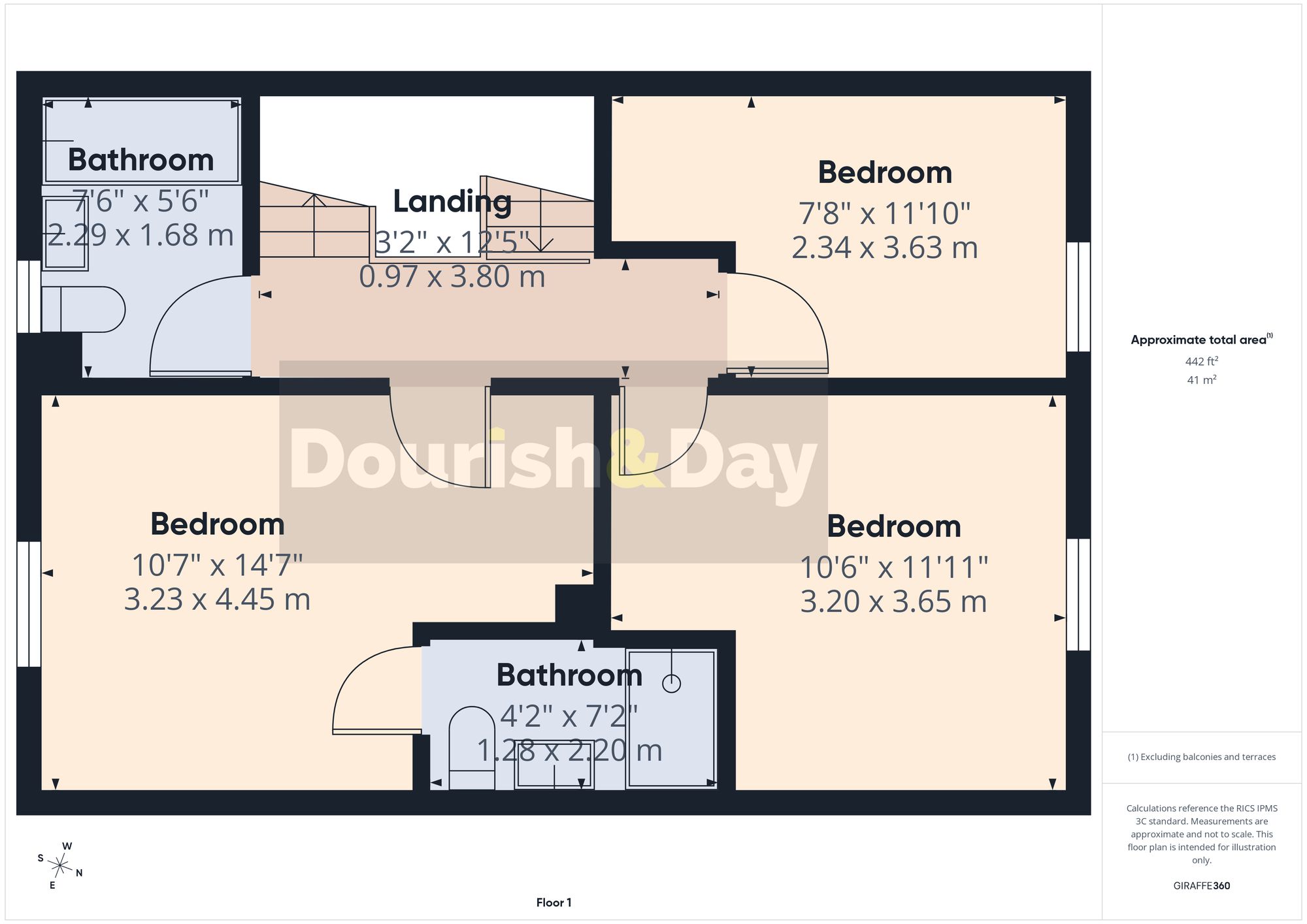 4 bed semi-detached house for sale in Alcester Row, Stafford, ST18 - Property floorplan