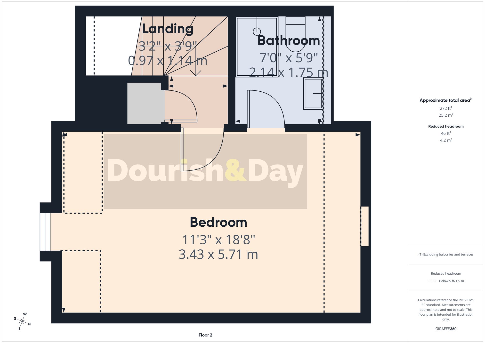 4 bed semi-detached house for sale in Alcester Row, Stafford, ST18 - Property floorplan