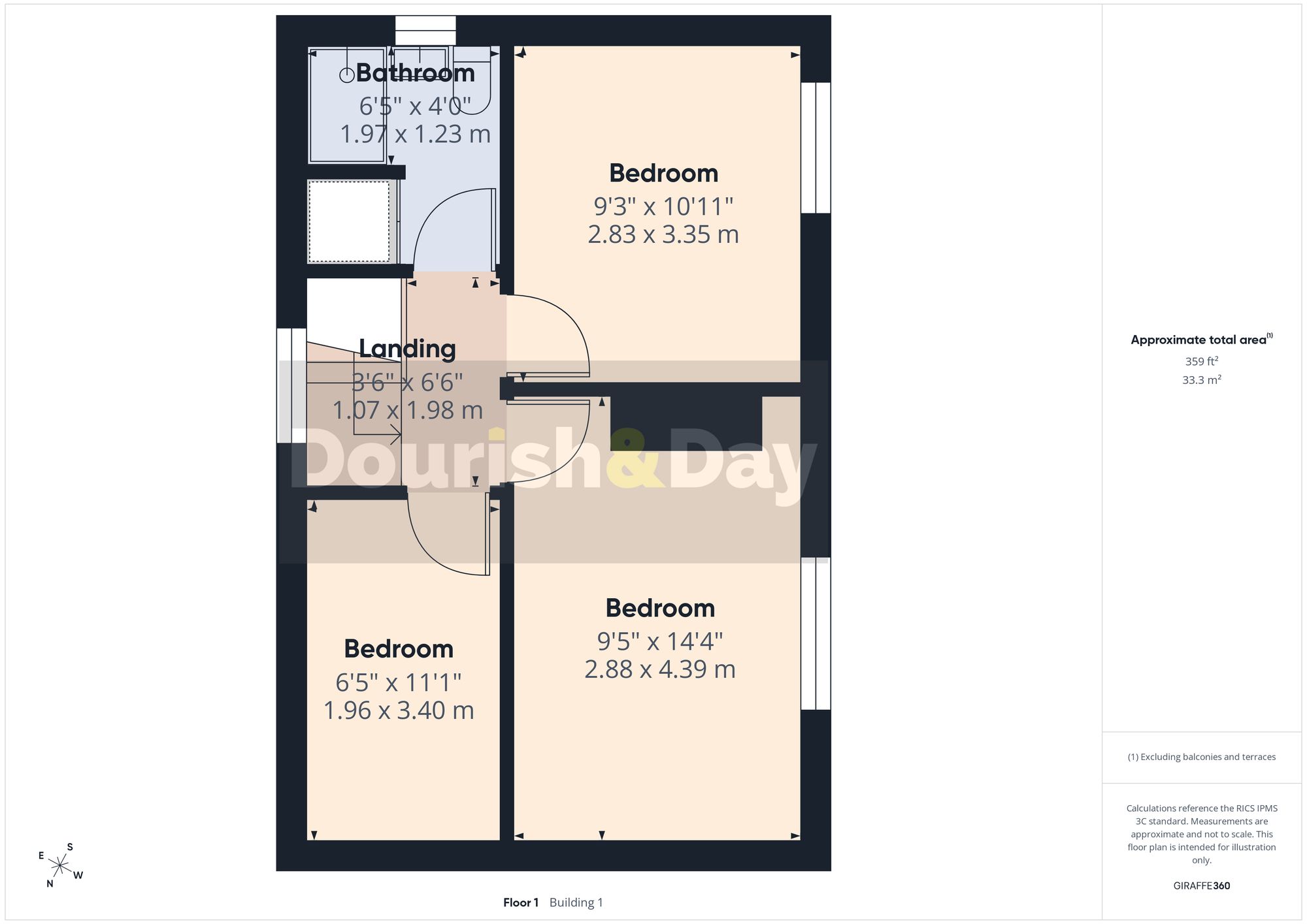 3 bed semi-detached house for sale in Green Bank, Adderley, TF9 - Property floorplan