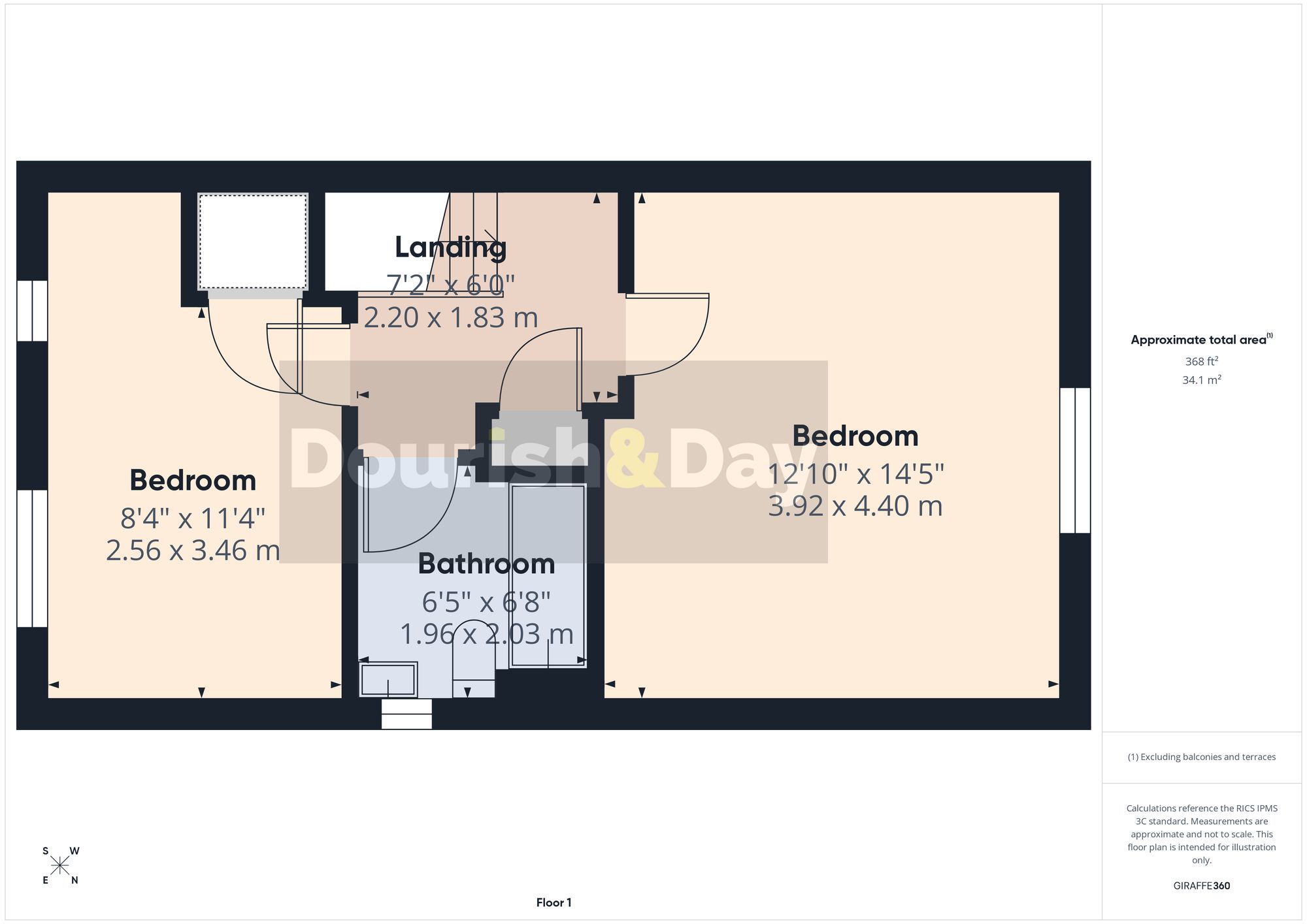 2 bed end of terrace house for sale in Shepherds Fold, Brewood, ST19 - Property floorplan