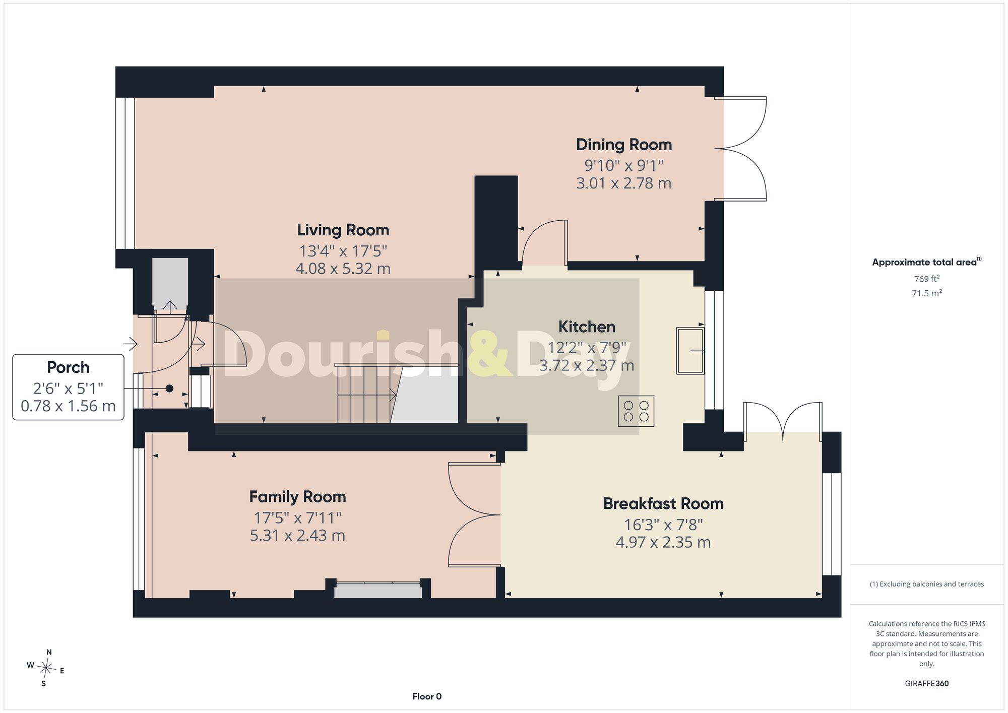 4 bed detached house for sale in Hartlands Road, Eccleshall, ST21 - Property floorplan
