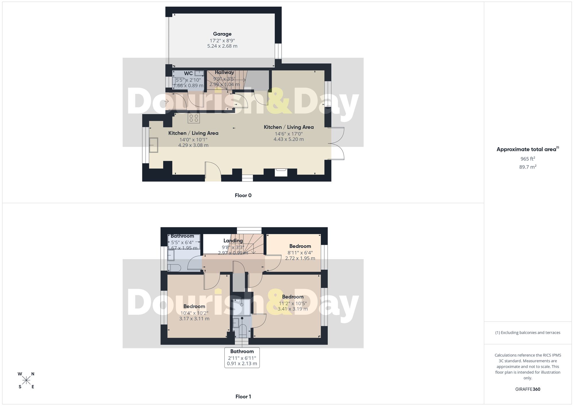 3 bed detached house for sale in Market Place, Hampton, SY14 - Property floorplan