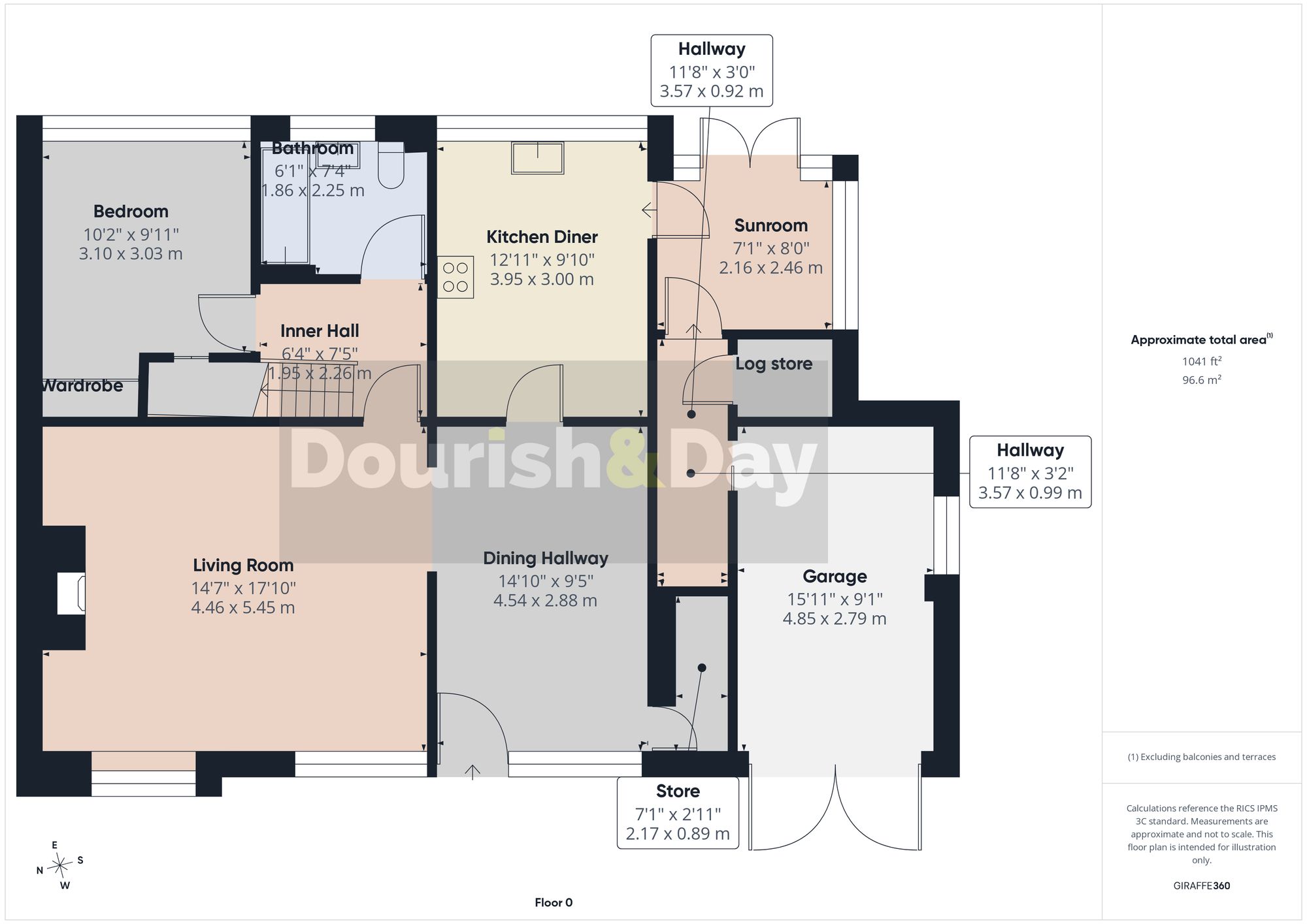 3 bed semi-detached house for sale in Heathwood Road, Higher Heath, SY13 - Property floorplan