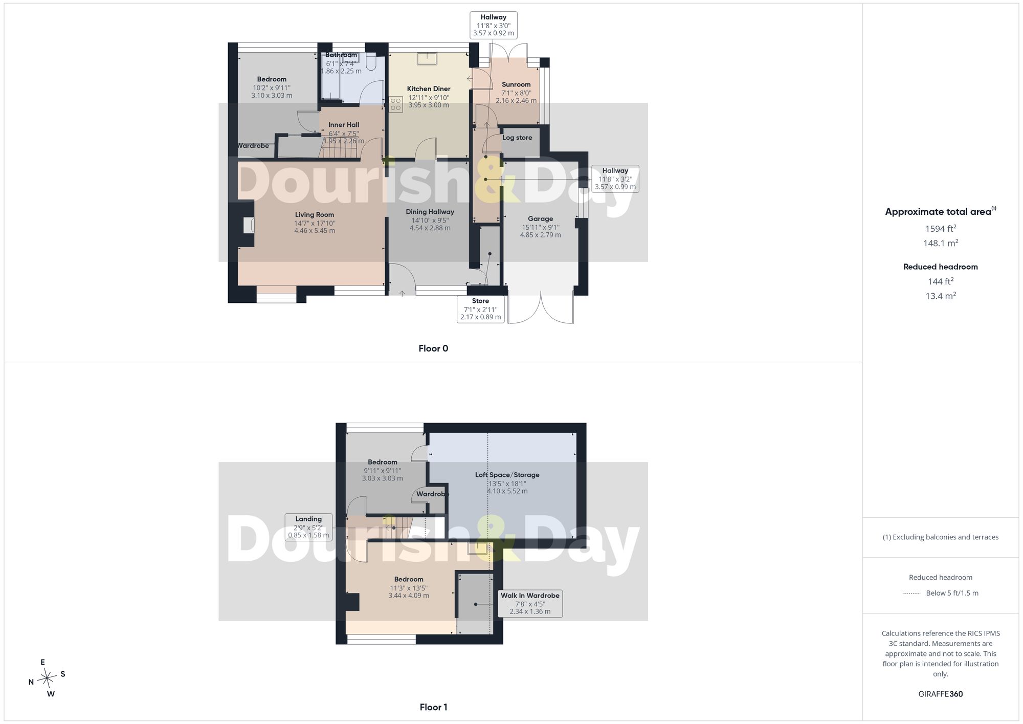 3 bed semi-detached house for sale in Heathwood Road, Higher Heath, SY13 - Property floorplan